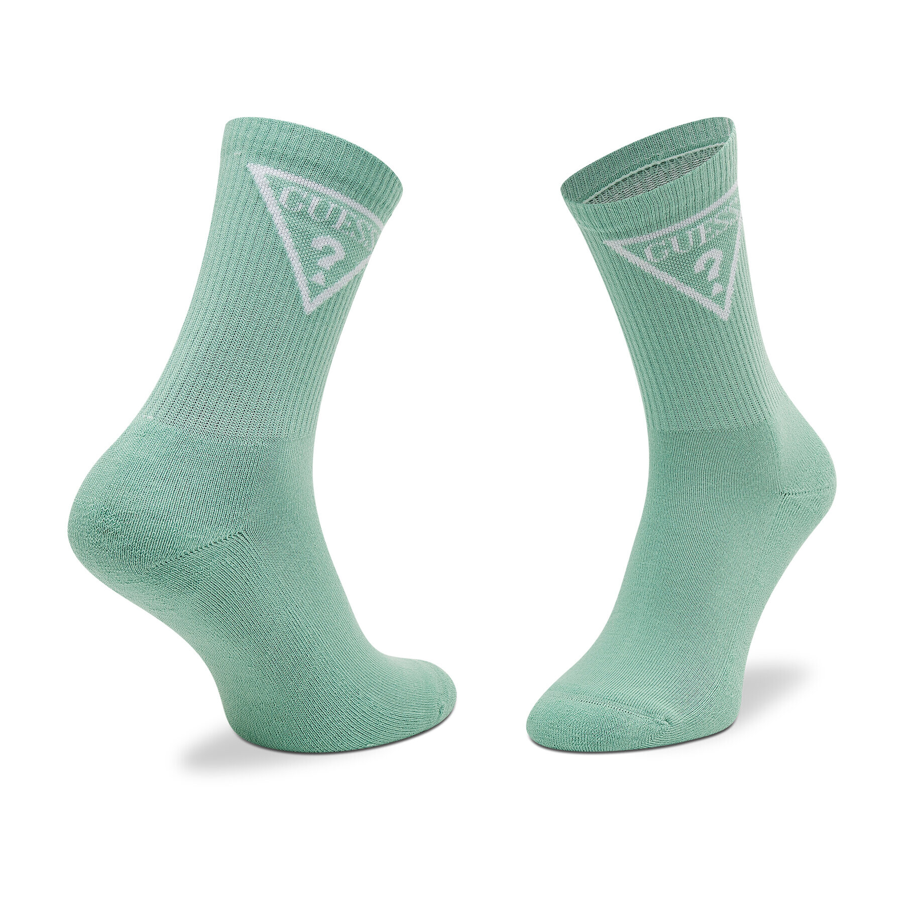 Guess Чорапи дълги дамски Ellen Sport Socks V2GZ00 ZZ00I r.OS Зелен - Pepit.bg