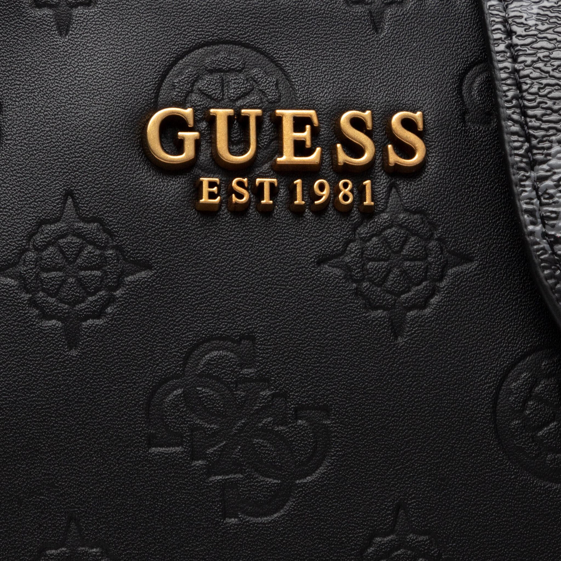 Guess Дамска чанта Abey (PB) HWPB85 58020 Черен - Pepit.bg