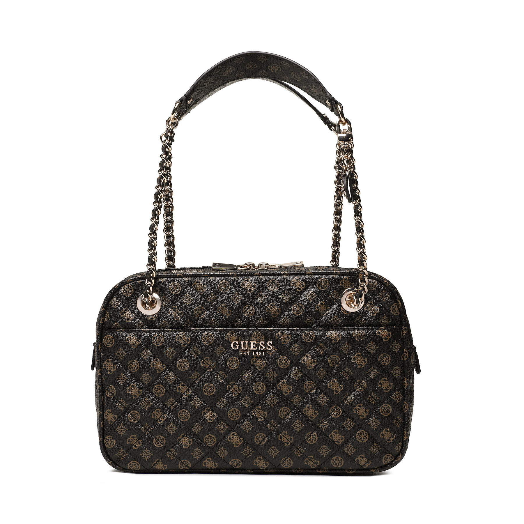 Guess Дамска чанта Abey (PG) HWPG85 58180 Кафяв - Pepit.bg