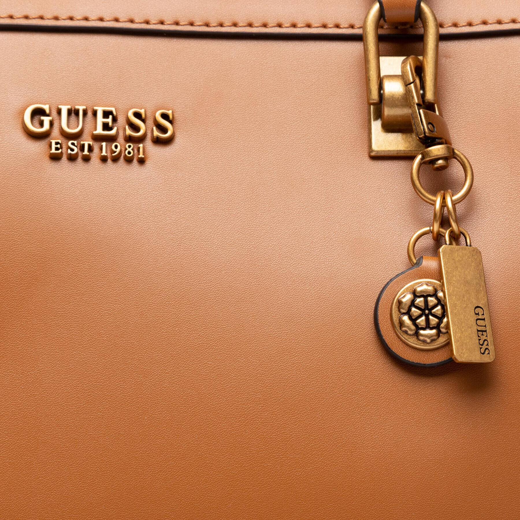 Guess Дамска чанта Abey (VB) HWVB85 58230 Кафяв - Pepit.bg