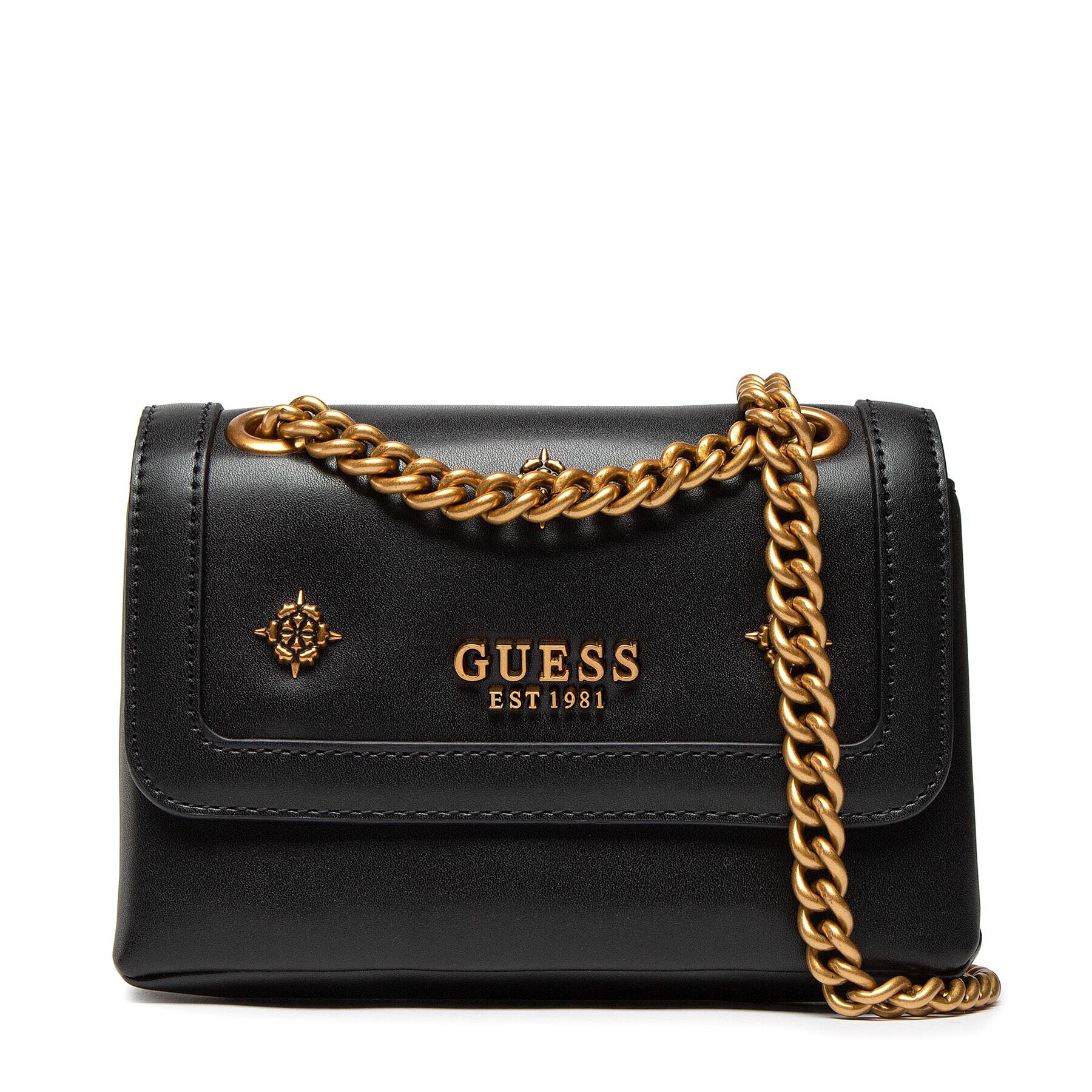 Guess Дамска чанта Abey (VE) Mini Bags HWVE85 58780 Черен - Pepit.bg