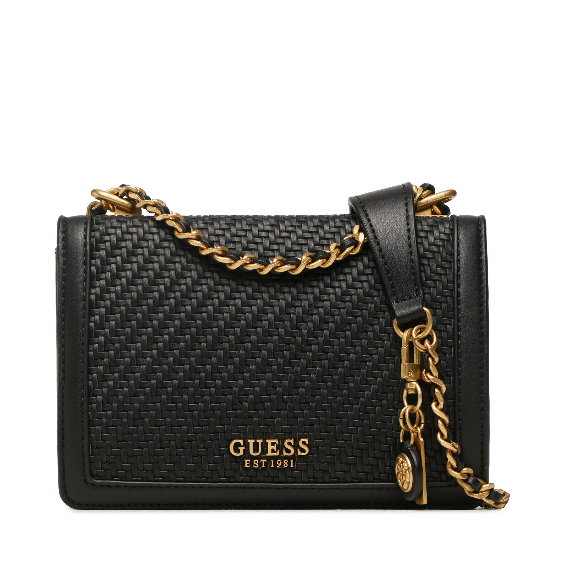 Guess Дамска чанта Abey (WA) HWWA85 58190 Черен - Pepit.bg