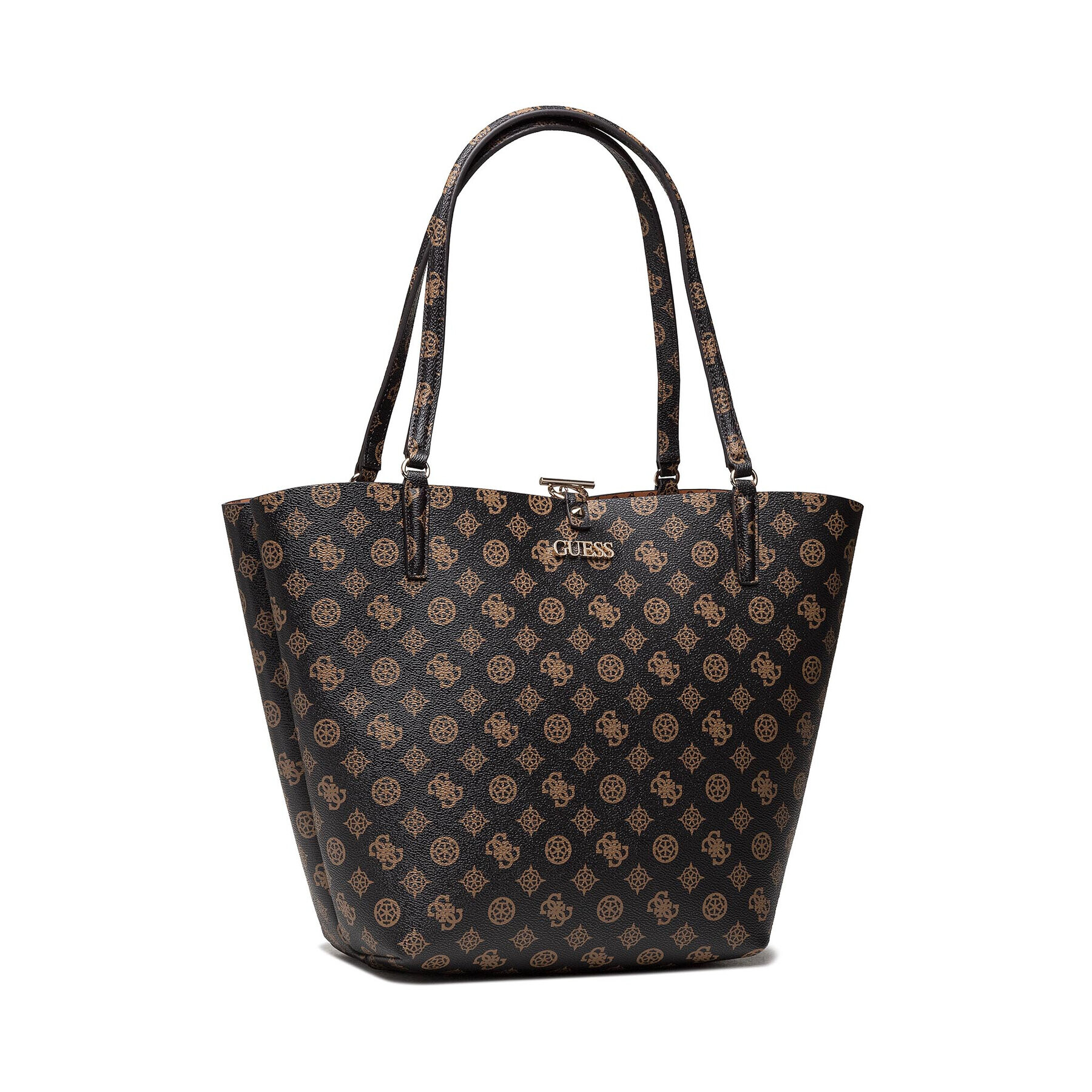 Guess Дамска чанта Alby (PG) HWPG74 55230 Кафяв - Pepit.bg