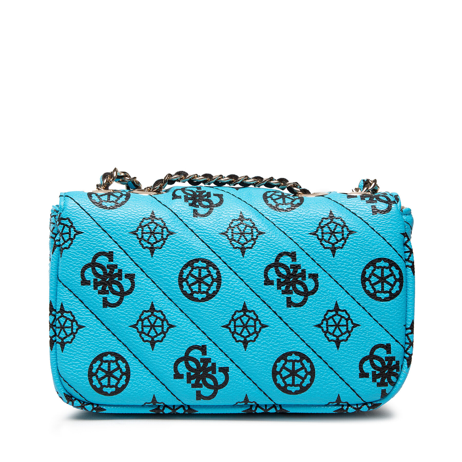 Guess Дамска чанта Always Mini Crossbody Flap HWPG84 25780 Син - Pepit.bg