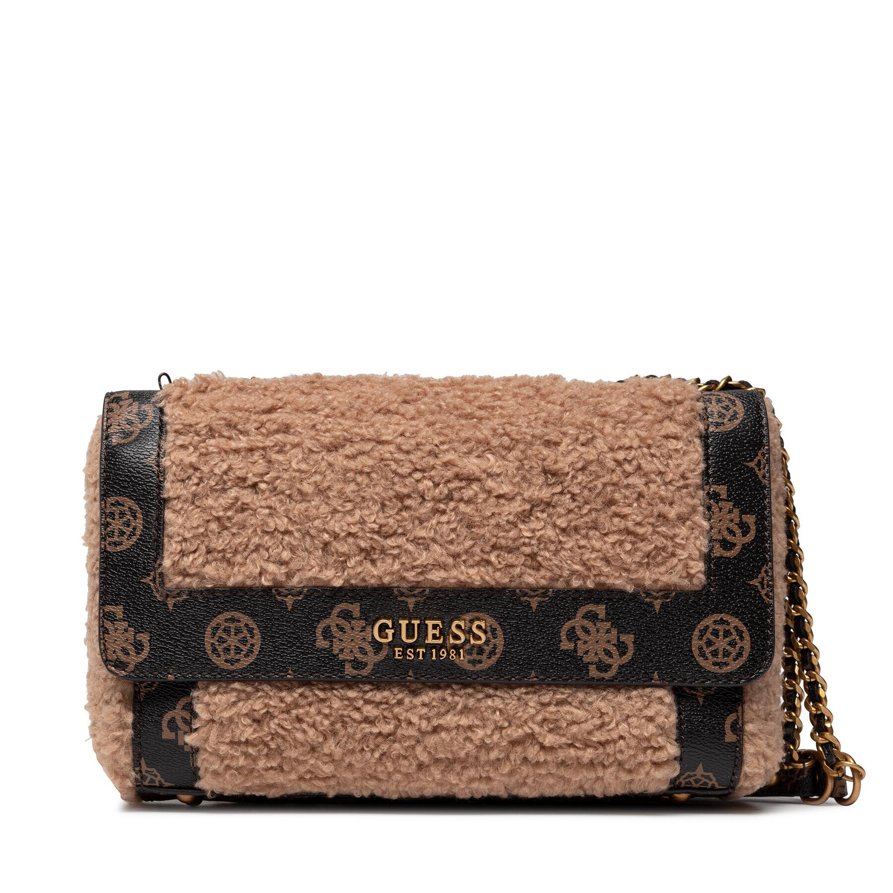 Guess Дамска чанта Always (WS) HWWS84 25210 Кафяв - Pepit.bg
