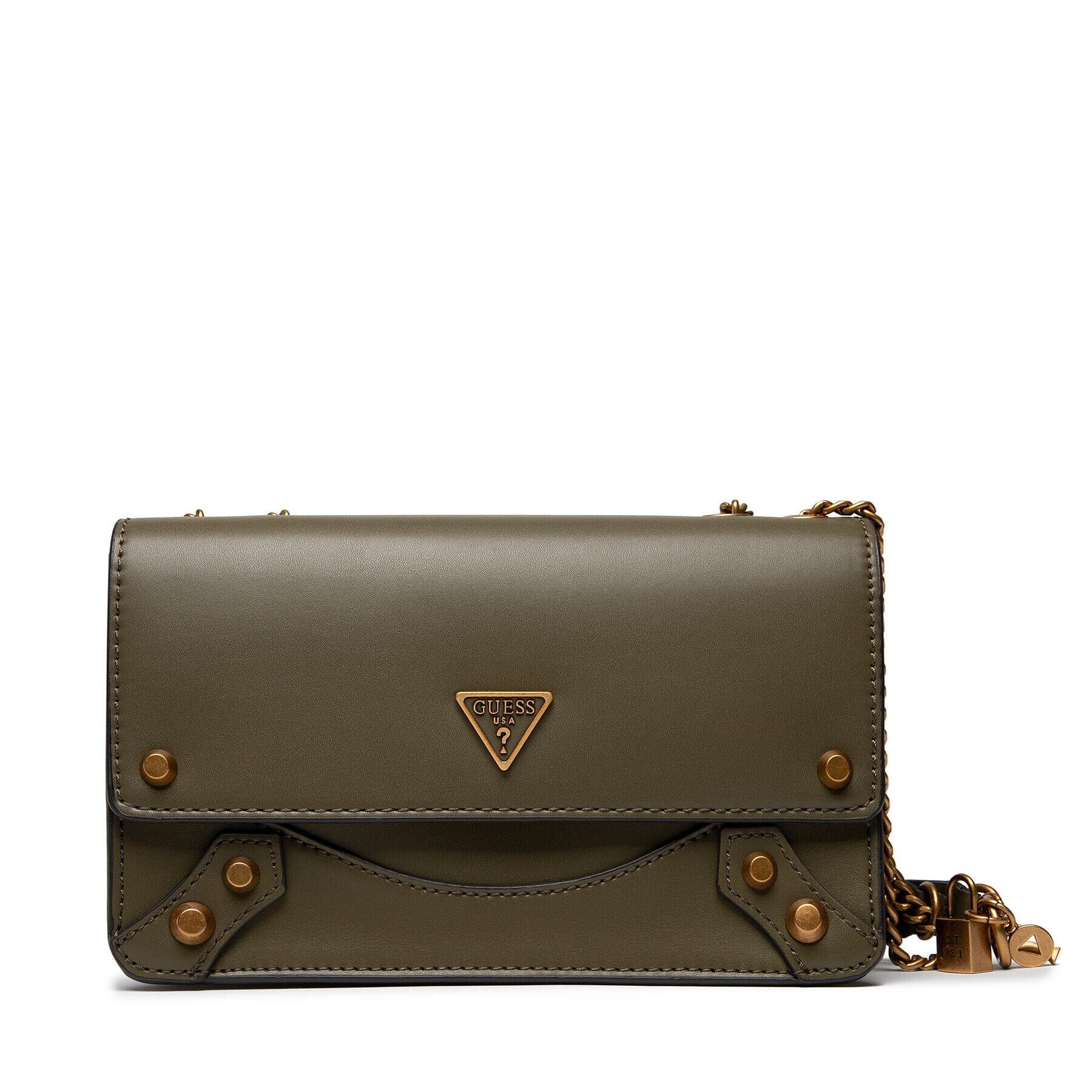 Guess Дамска чанта Amantea (VB) HWVB86 50210 Каки - Pepit.bg