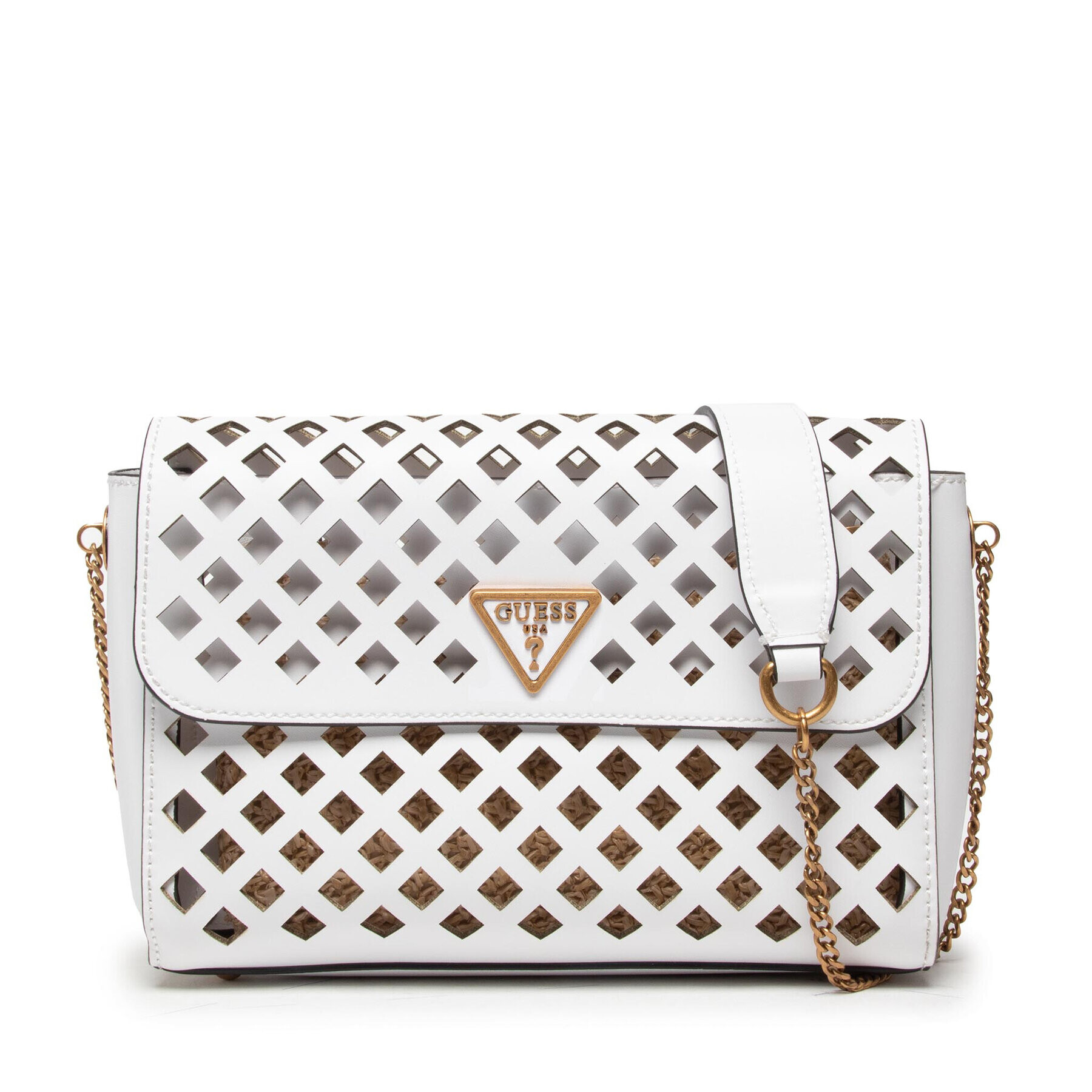 Guess Дамска чанта Aqua (VB) HWVB85 66210 Бял - Pepit.bg