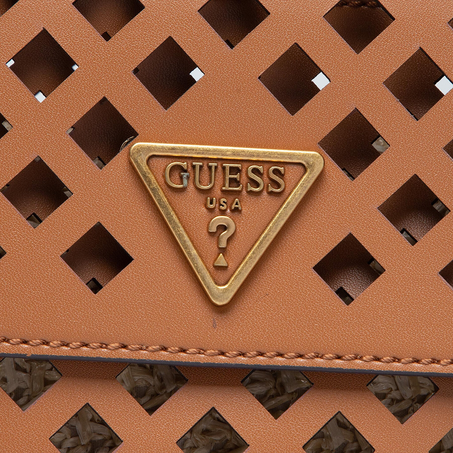 Guess Дамска чанта Aqua (VB) HWVB85 66210 Кафяв - Pepit.bg