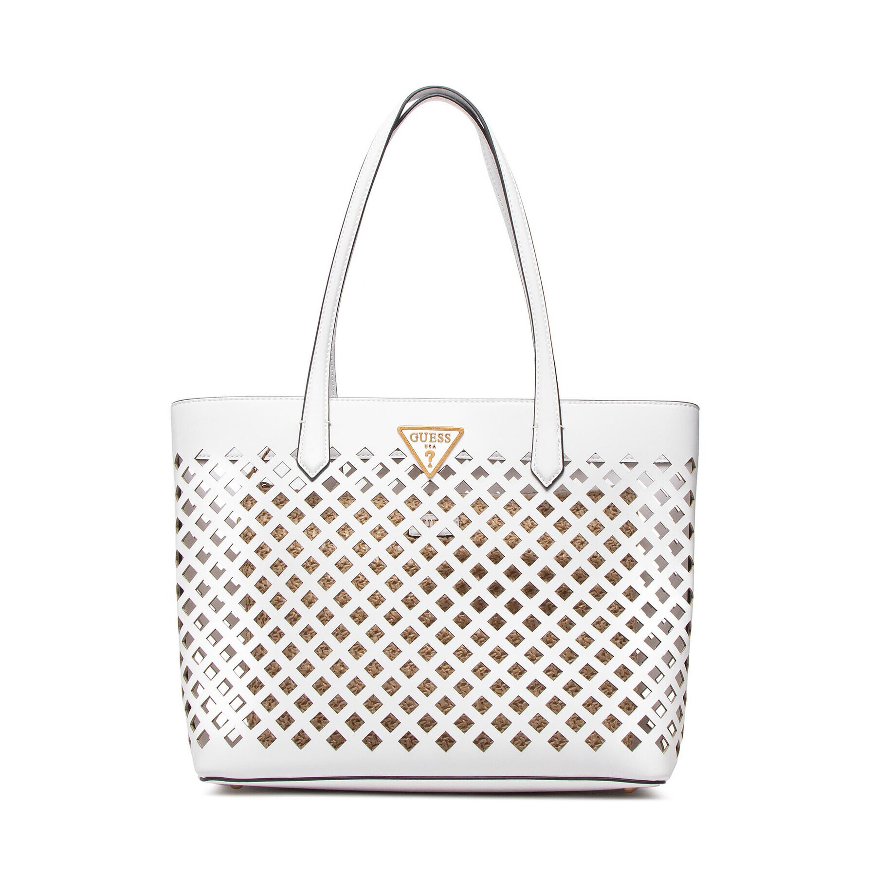 Guess Дамска чанта Aqua (VB) HWVB85 66230 Бял - Pepit.bg