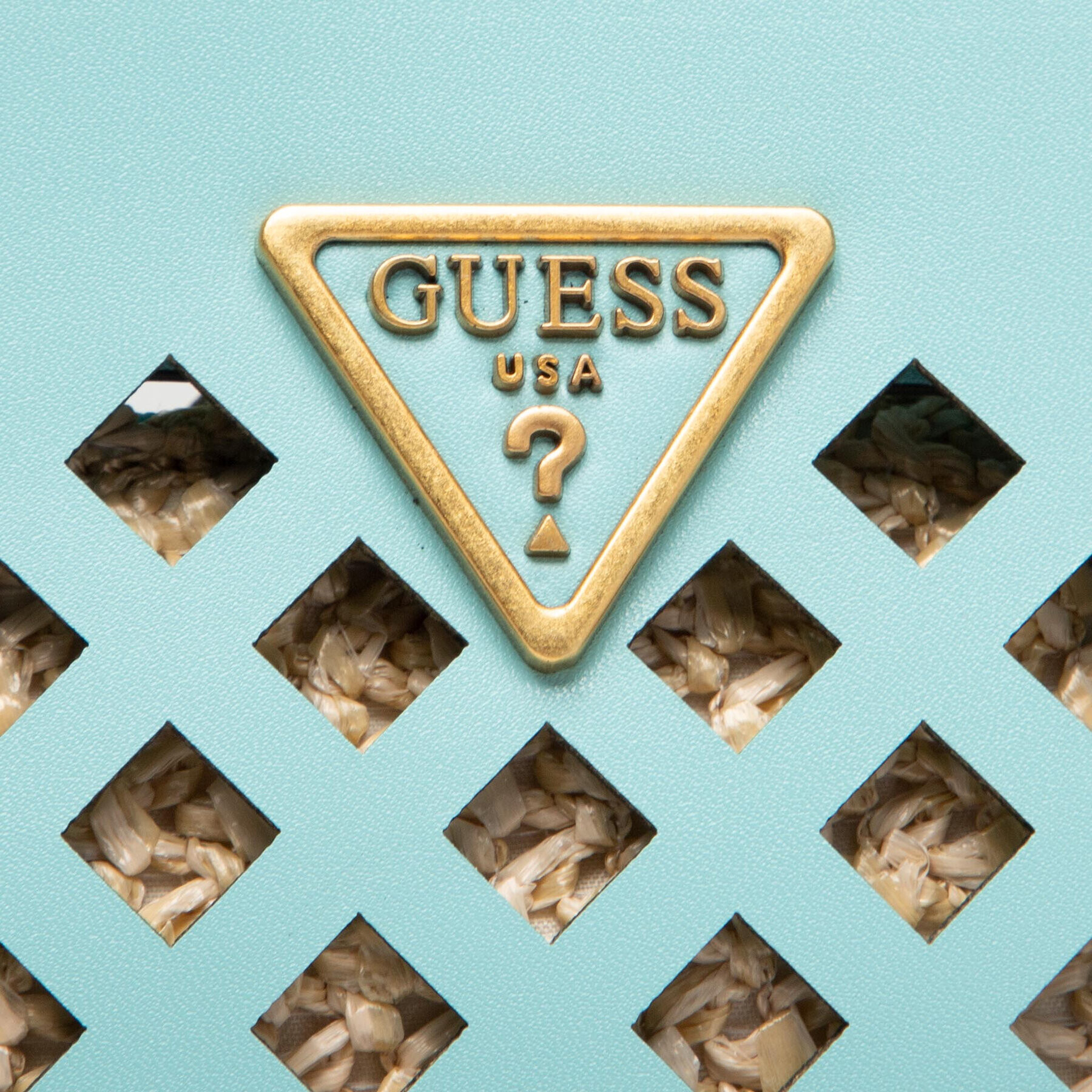 Guess Дамска чанта AQUA (VB) MINI BAG Aqua (Vb) Mini Bag HWVB85 66750 Син - Pepit.bg