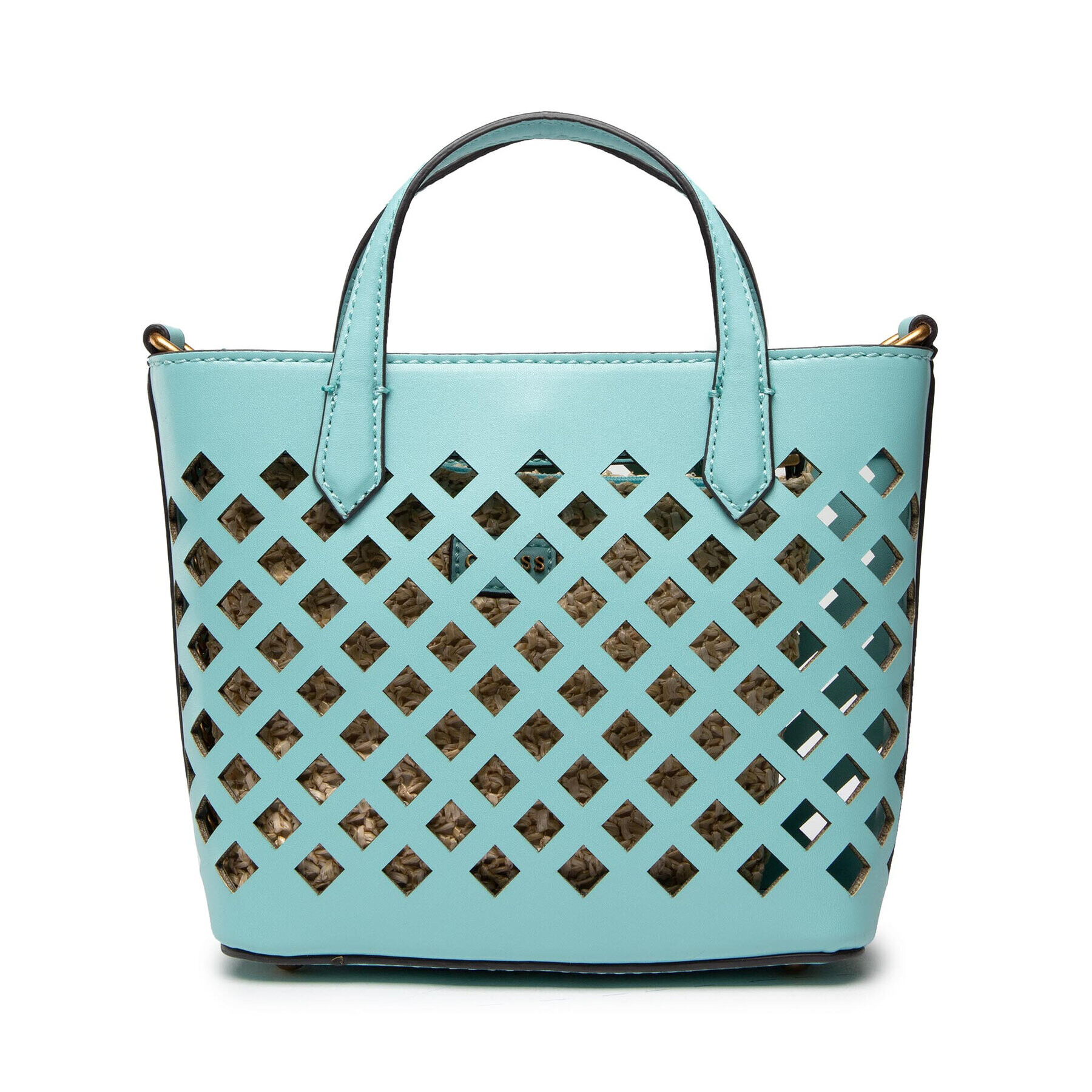 Guess Дамска чанта AQUA (VB) MINI BAG Aqua (Vb) Mini Bag HWVB85 66750 Син - Pepit.bg