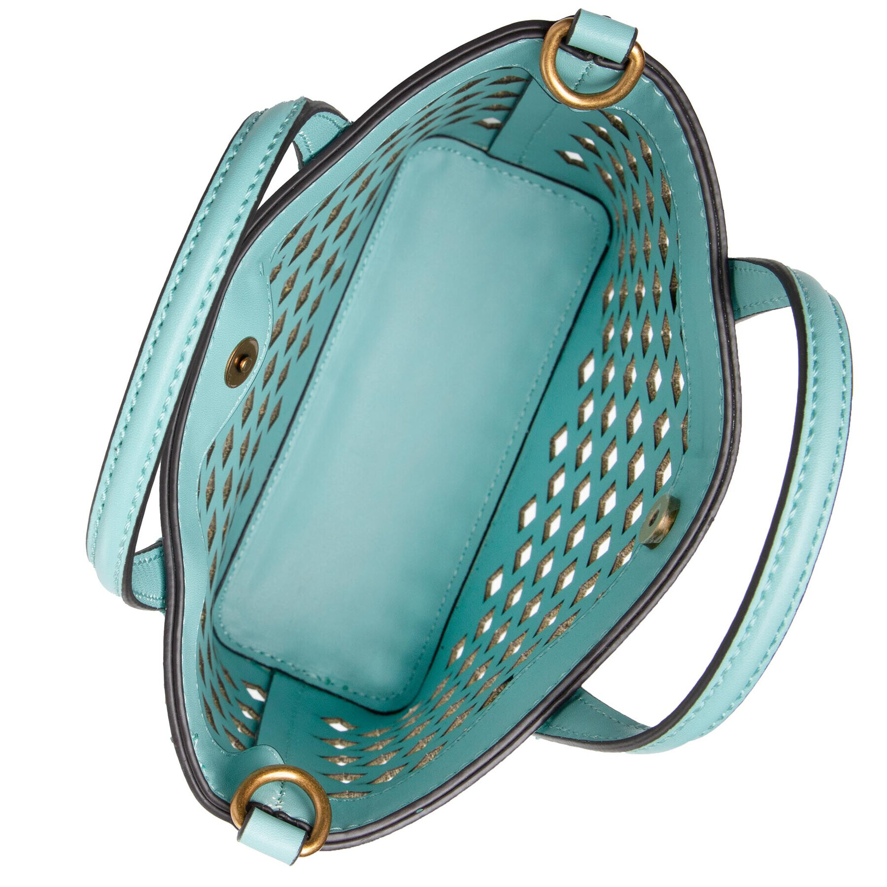 Guess Дамска чанта AQUA (VB) MINI BAG Aqua (Vb) Mini Bag HWVB85 66750 Син - Pepit.bg