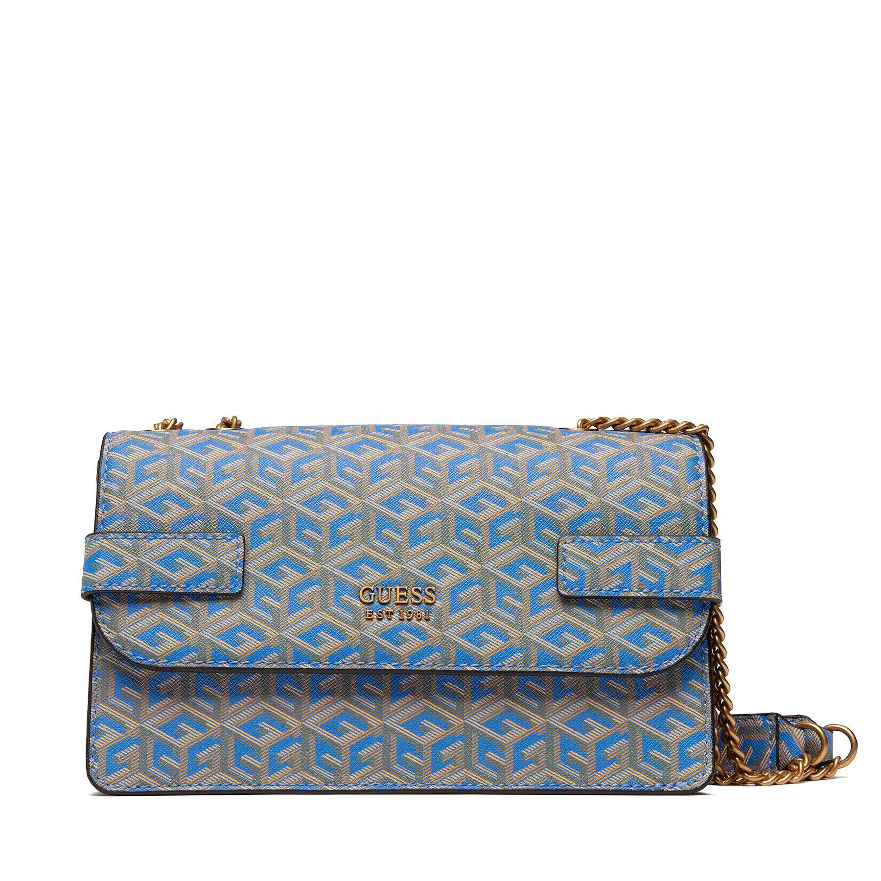 Guess Дамска чанта Atene (SC) HWSC84 19210 Син - Pepit.bg