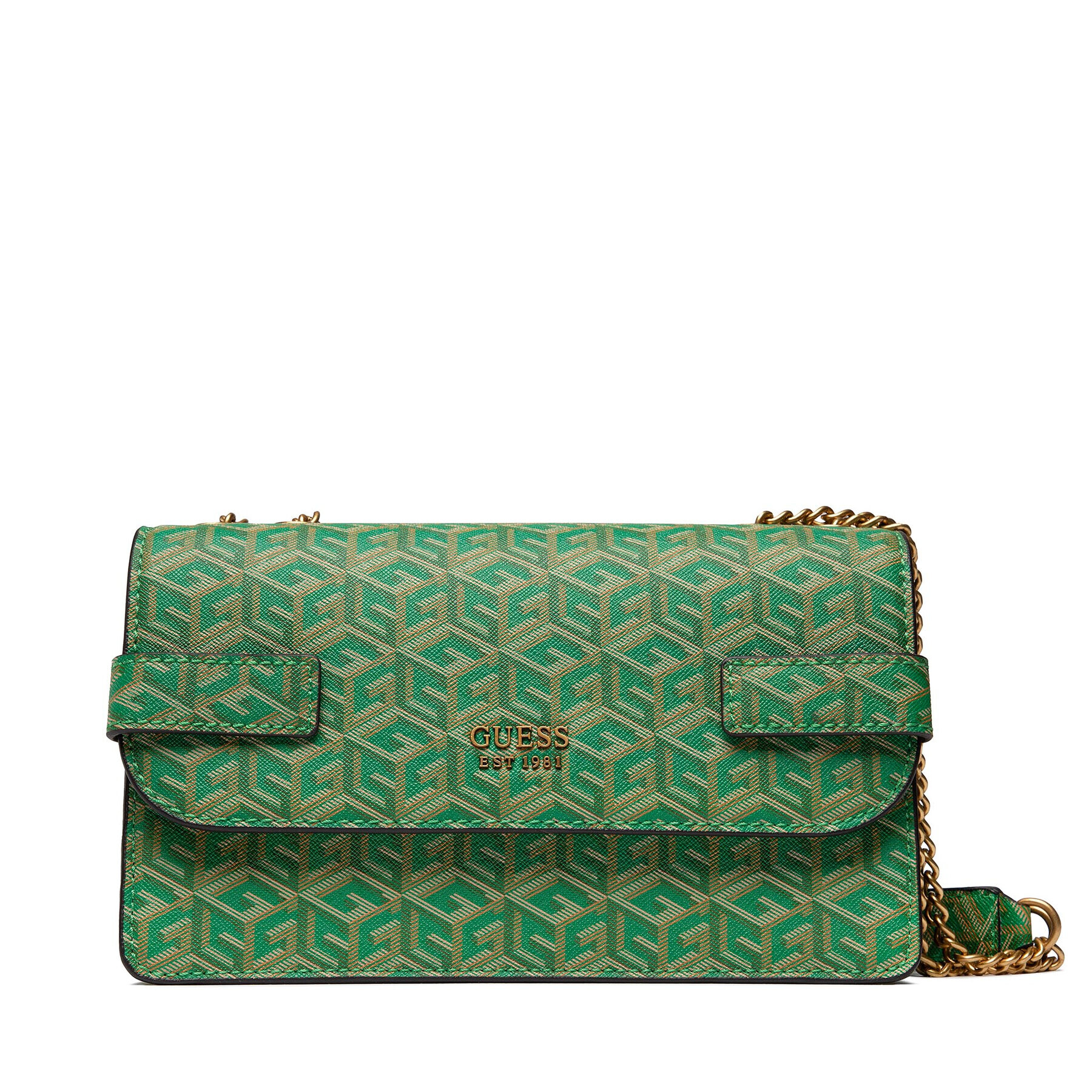 Guess Дамска чанта Atene (SC) HWSC84 19210 Зелен - Pepit.bg