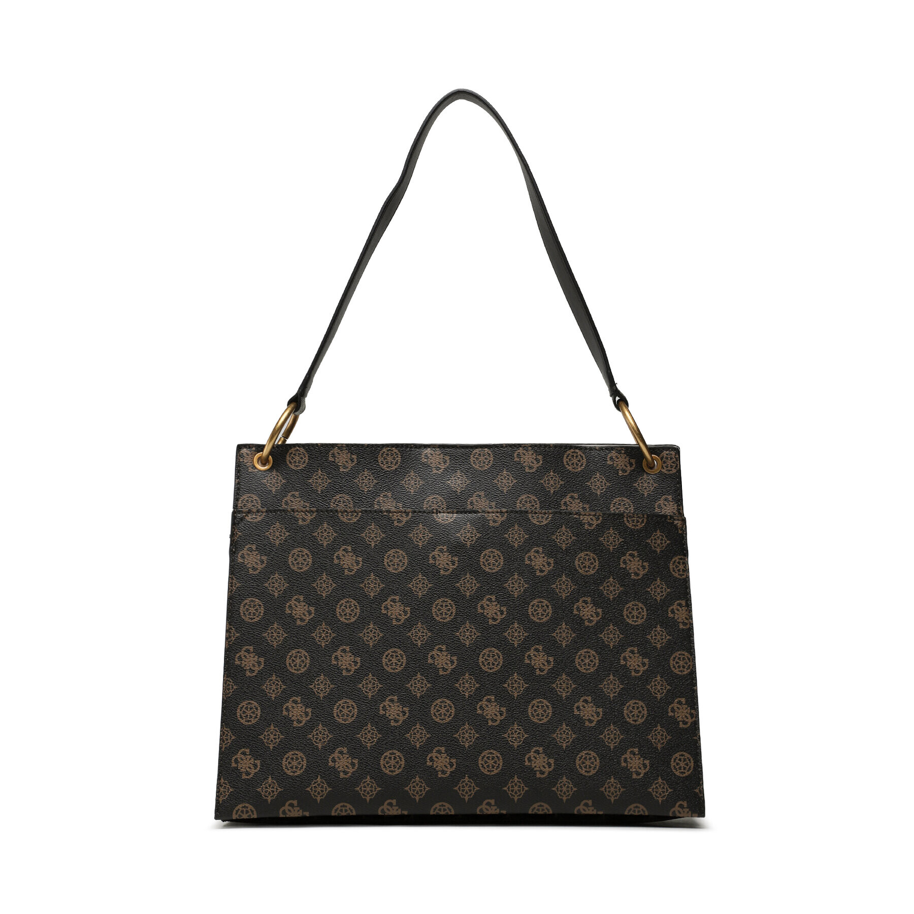 Guess Дамска чанта Basilea (PB) HWPB87 41230 Кафяв - Pepit.bg