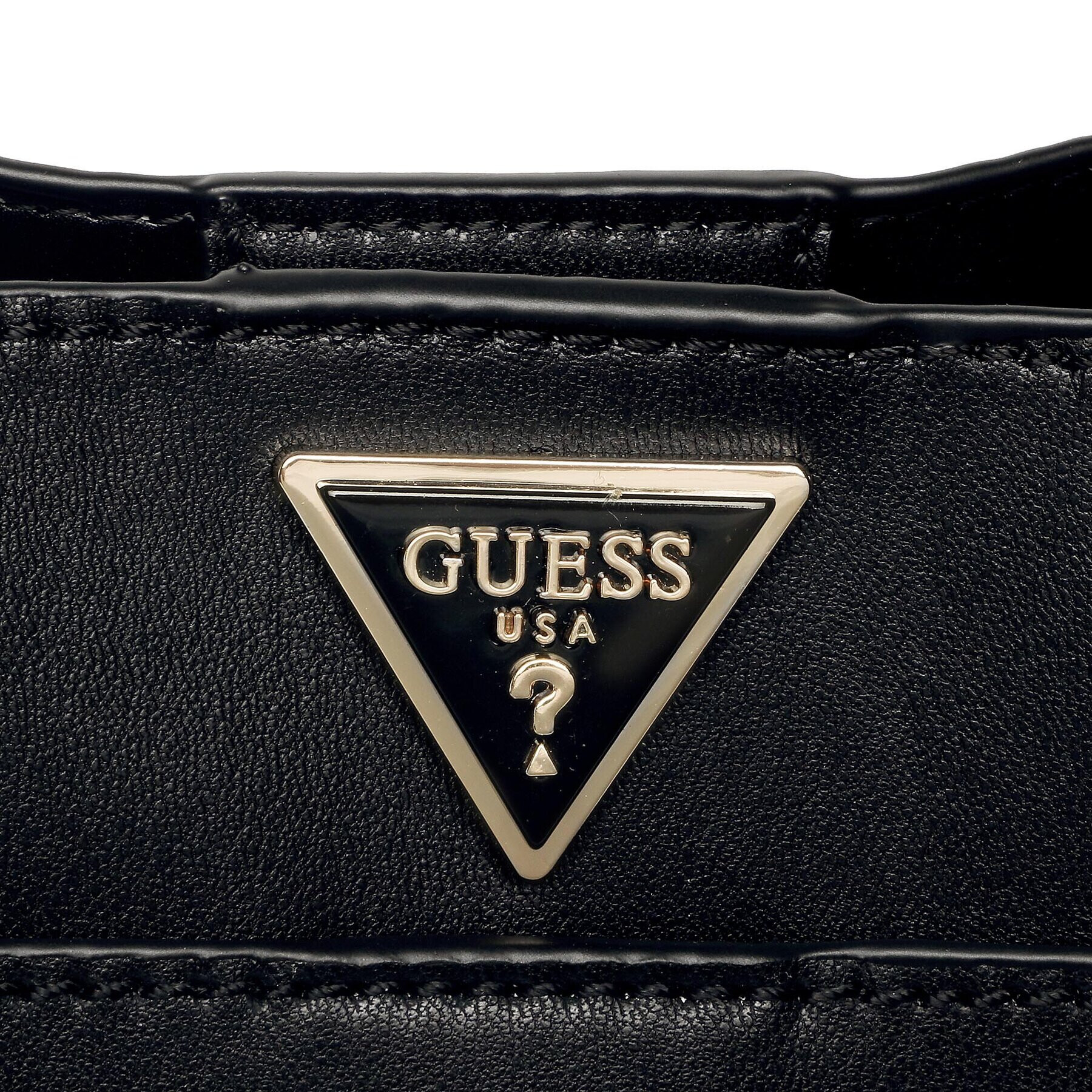 Guess Дамска чанта Basilea (VG) HWVG87 41060 Черен - Pepit.bg