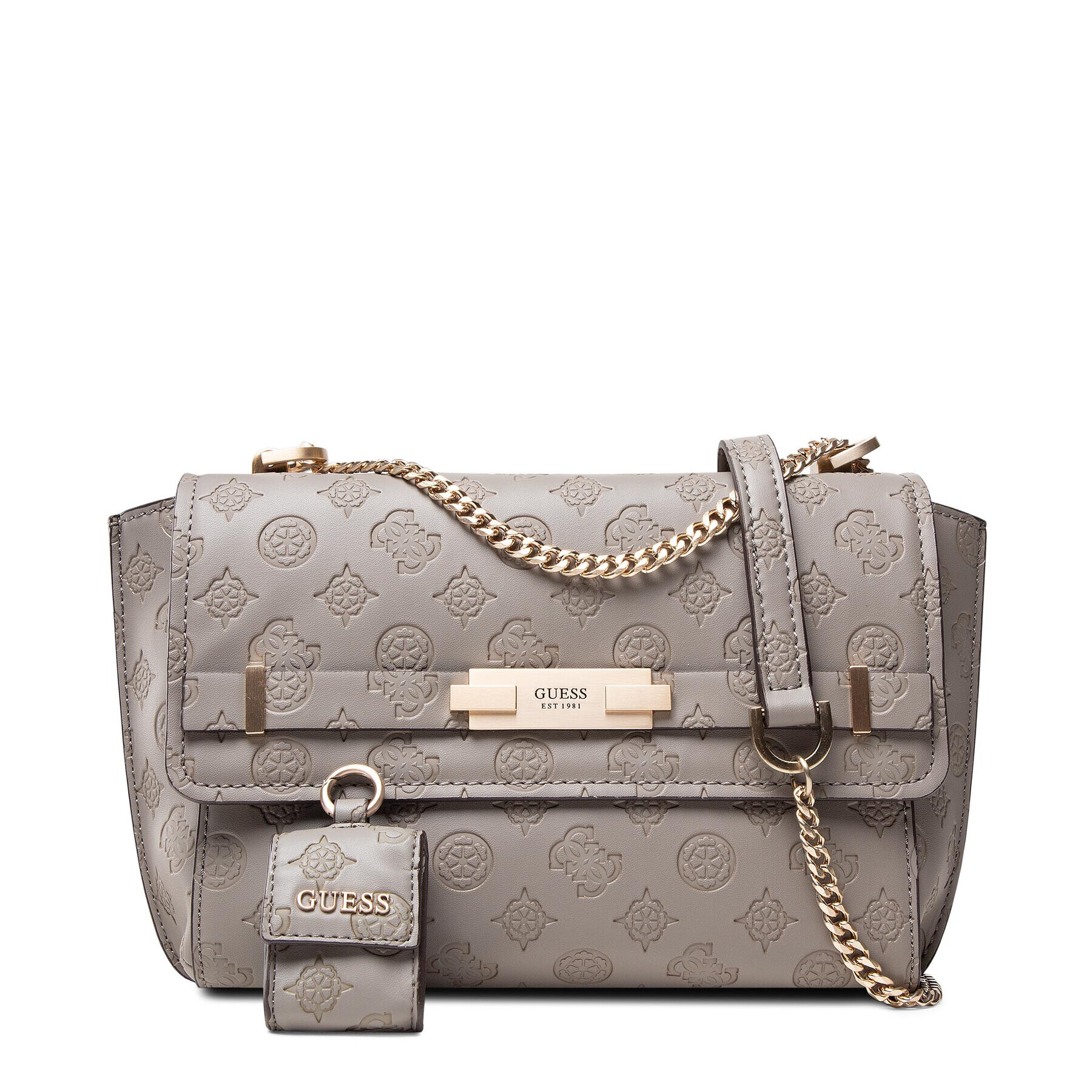 Guess Дамска чанта Bea HWVS81 32210 Сив - Pepit.bg