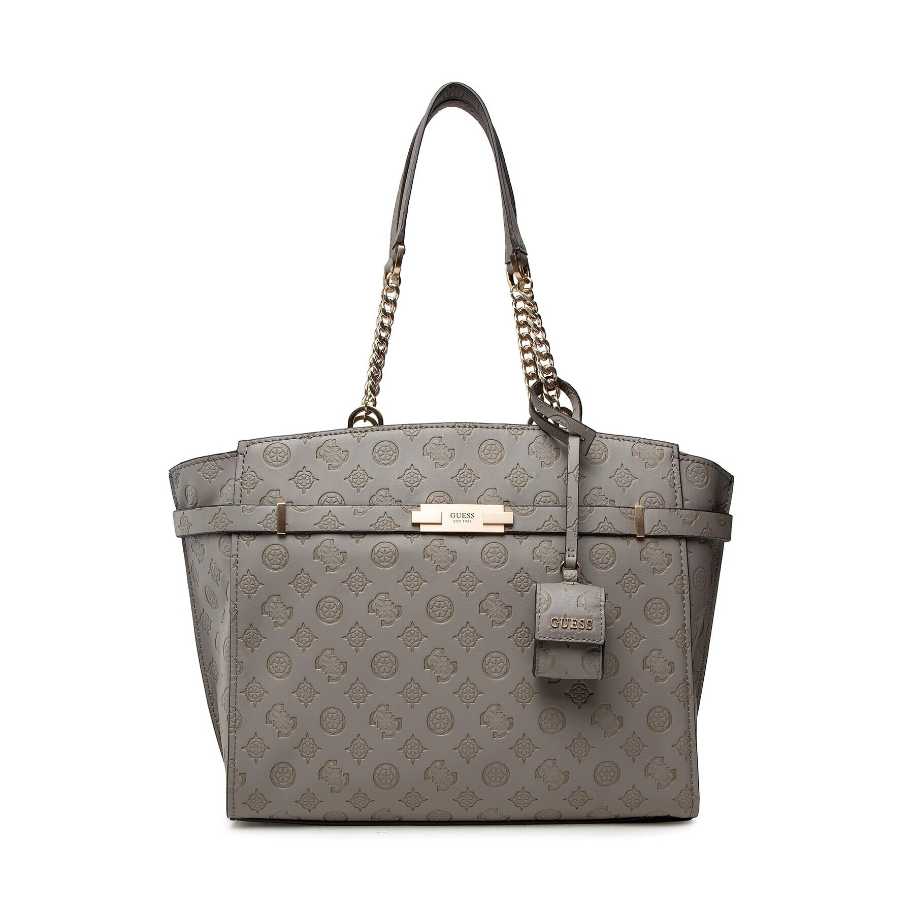 Guess Дамска чанта Bea HWVS81 32230 Сив - Pepit.bg