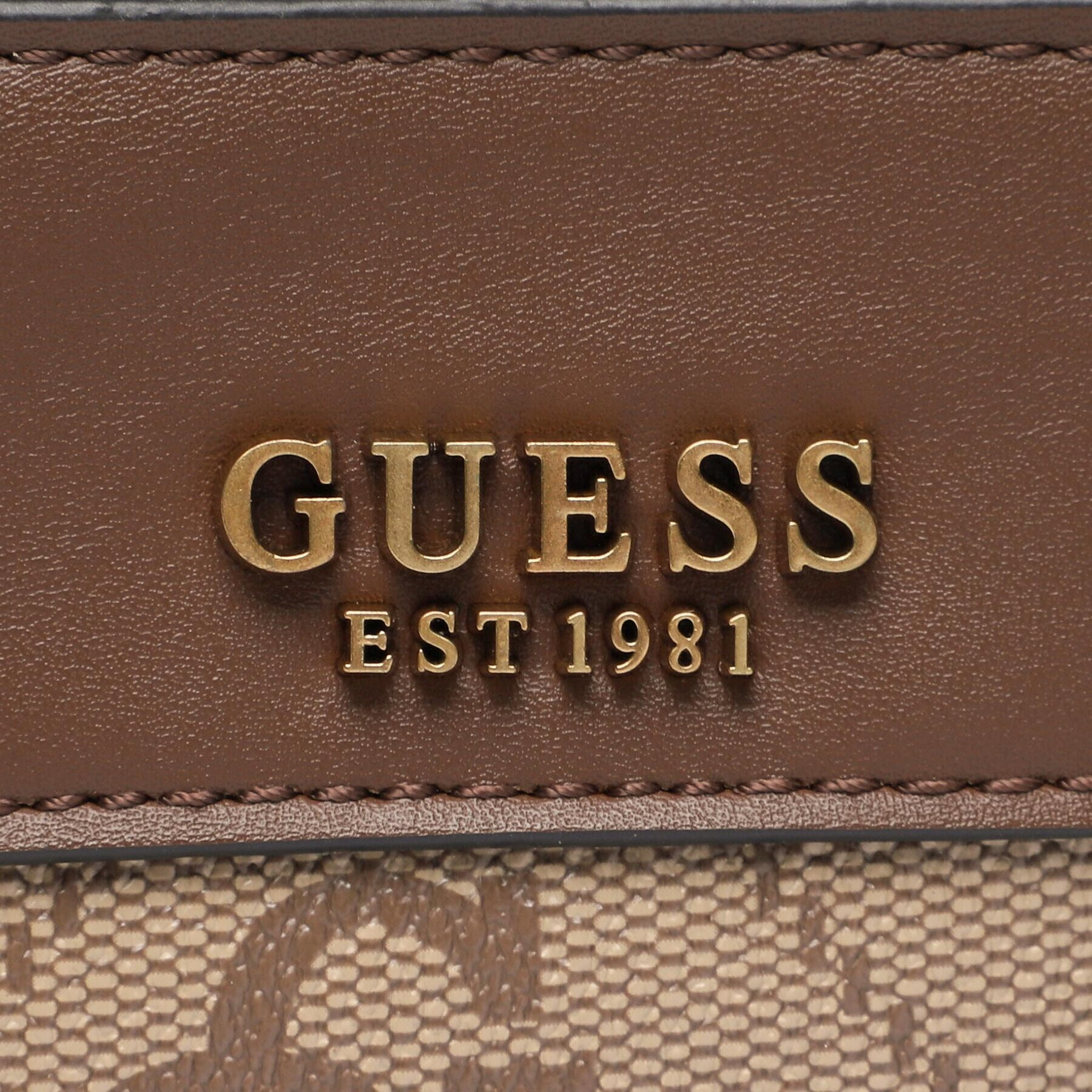 Guess Дамска чанта Berta Mini HWBB86 88770 Кафяв - Pepit.bg