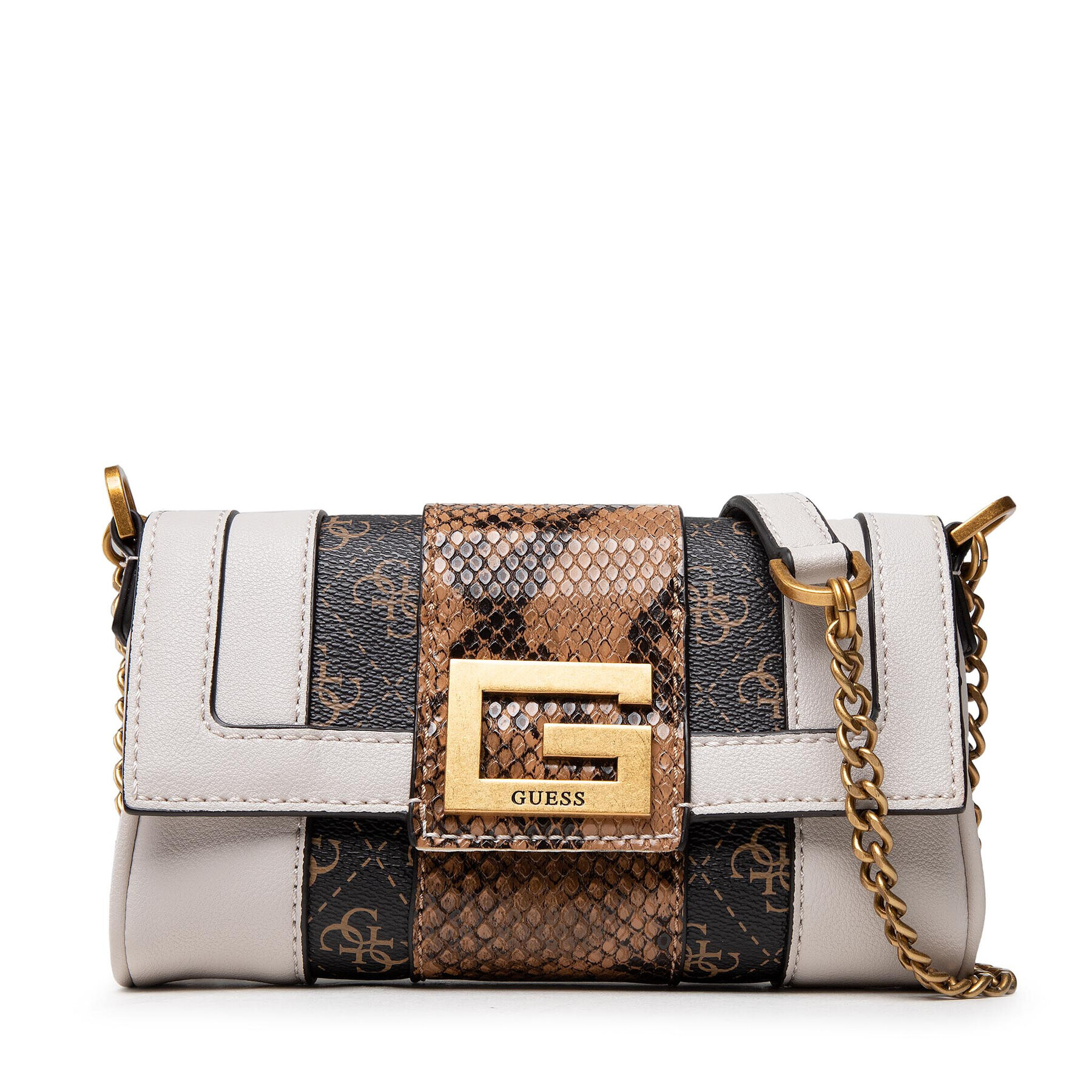 Guess Дамска чанта Bling Mini HWSB79 84780 Бежов - Pepit.bg