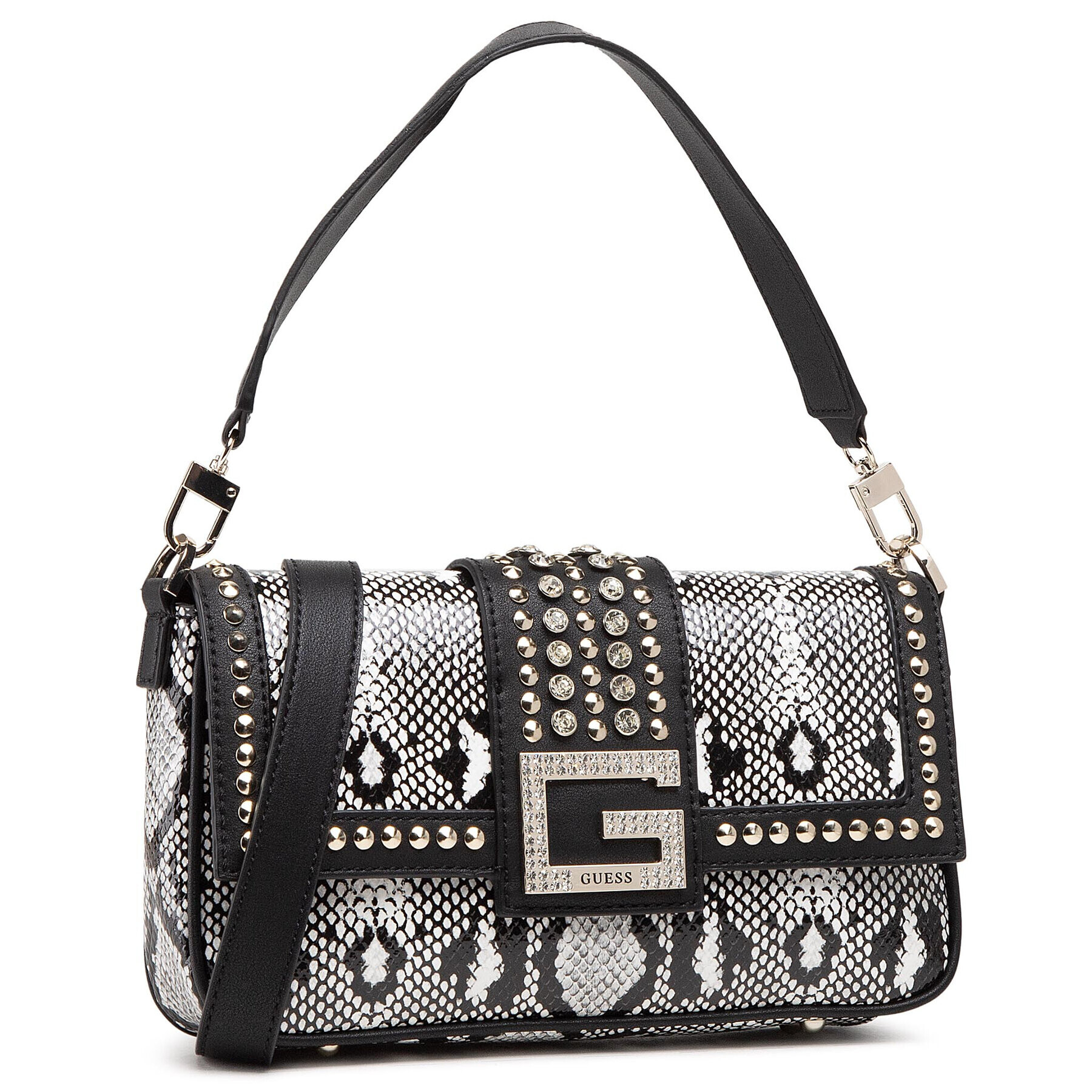 Guess Дамска чанта Bling (PG) HWPG79 84190 Черен - Pepit.bg