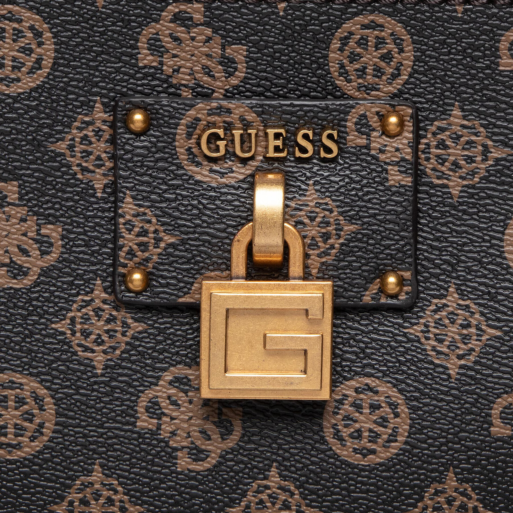 Guess Дамска чанта Centre Stage HWPB85 04060 Кафяв - Pepit.bg