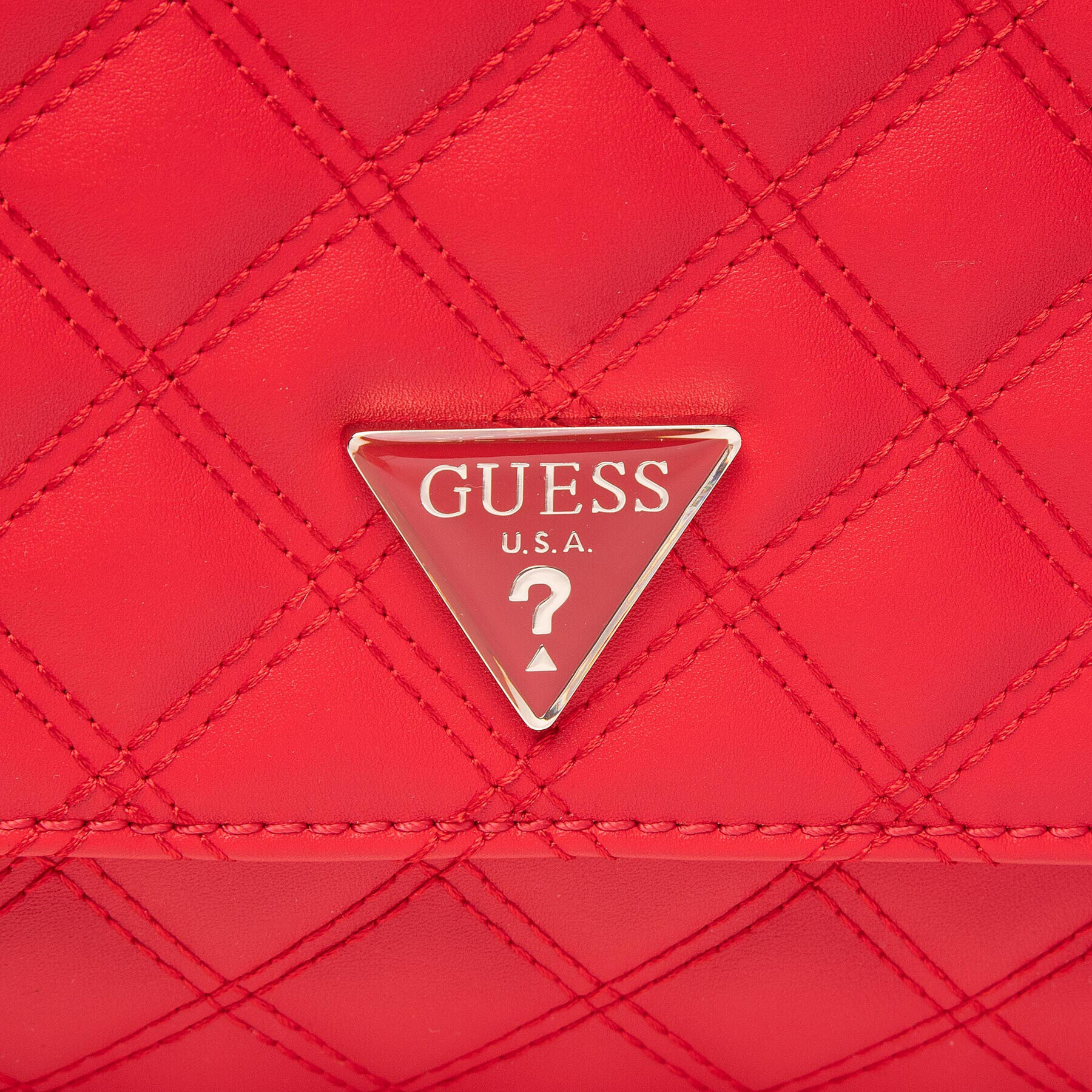 Guess Дамска чанта Cessily (EV) HWEV76 79210 Червен - Pepit.bg