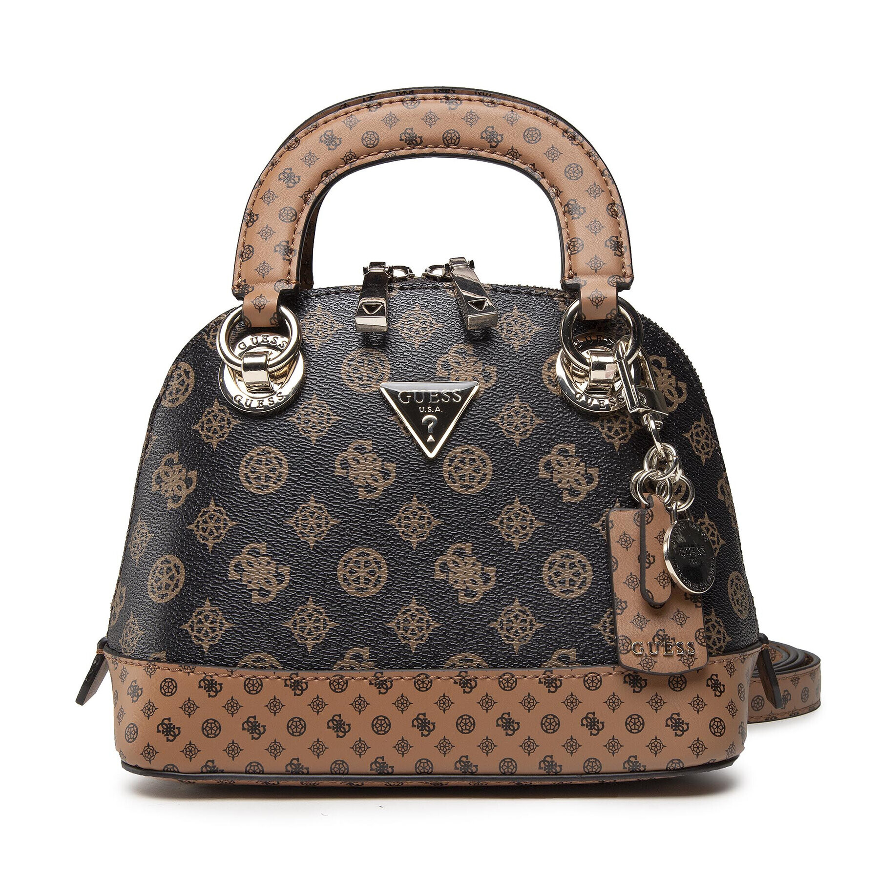 Guess Дамска чанта Cessily (PG) HWPG76 79110 Кафяв - Pepit.bg