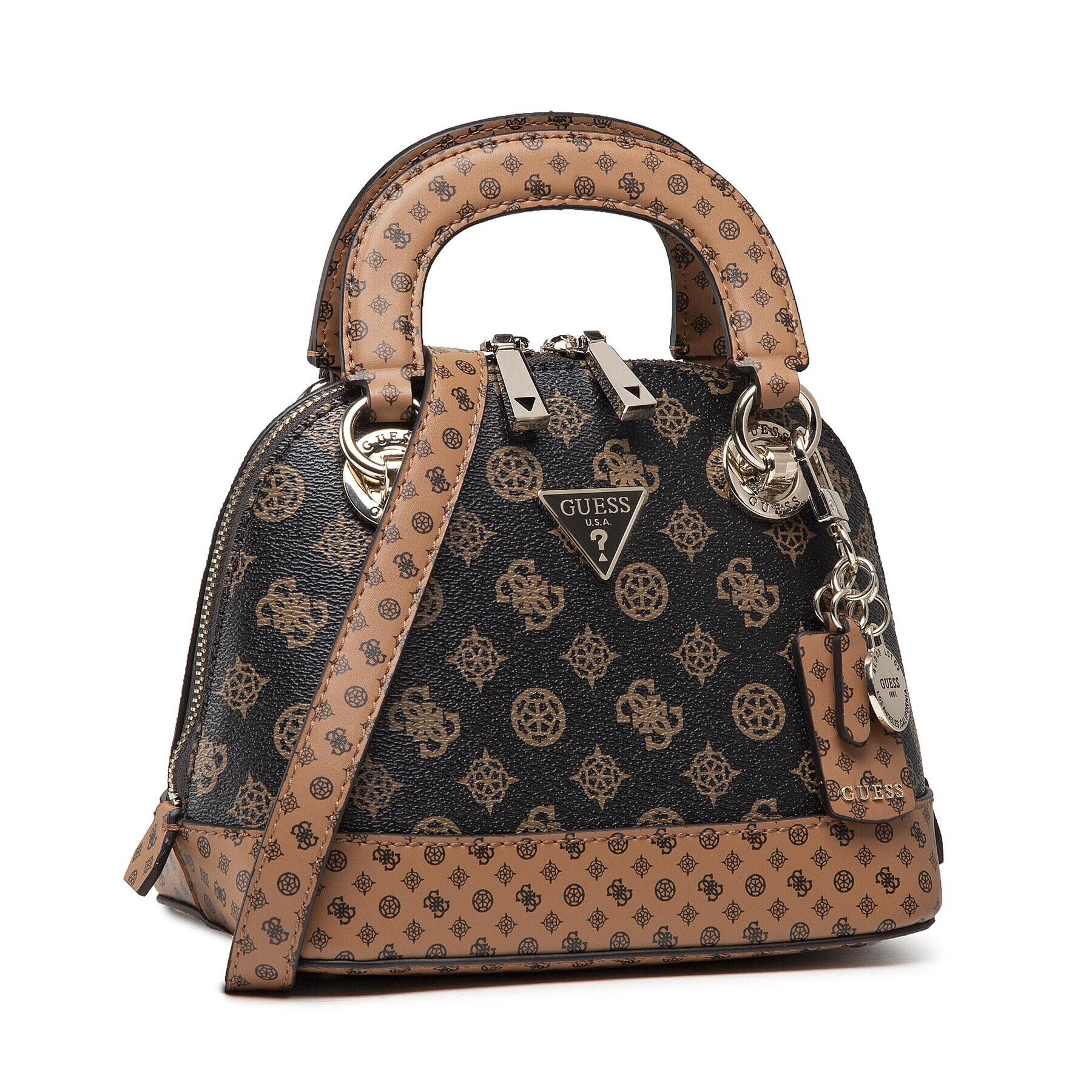 Guess Дамска чанта Cessily (PG) HWPG76 79110 Кафяв - Pepit.bg