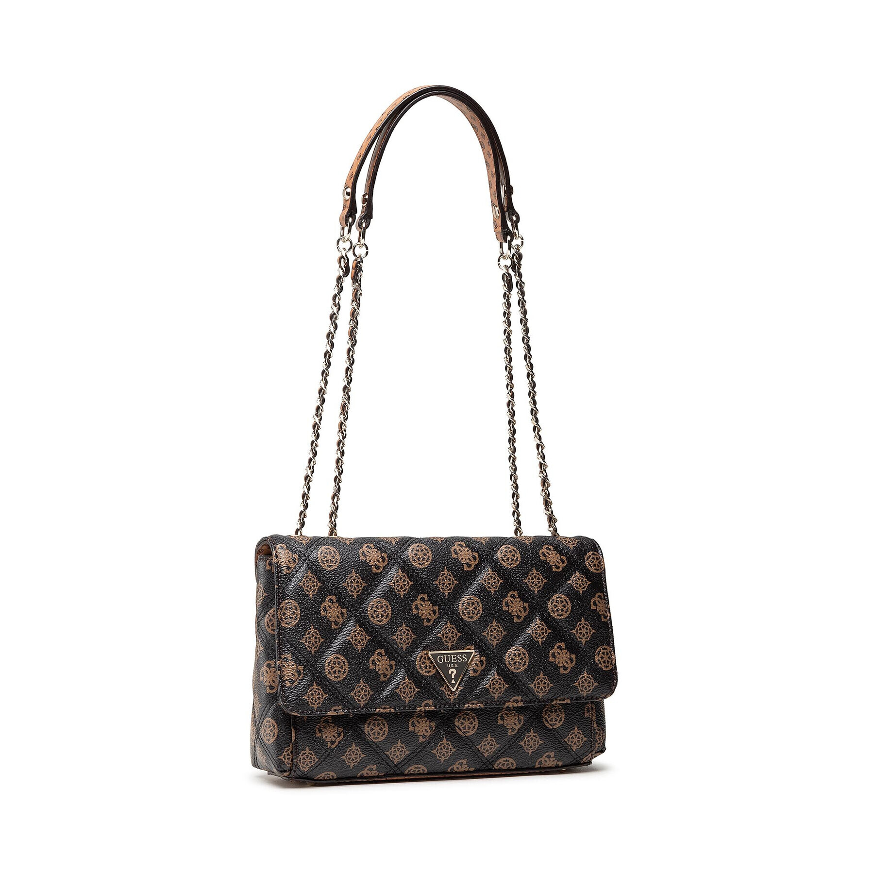 Guess Дамска чанта Cessily (PG) HWPG76 79210 Кафяв - Pepit.bg