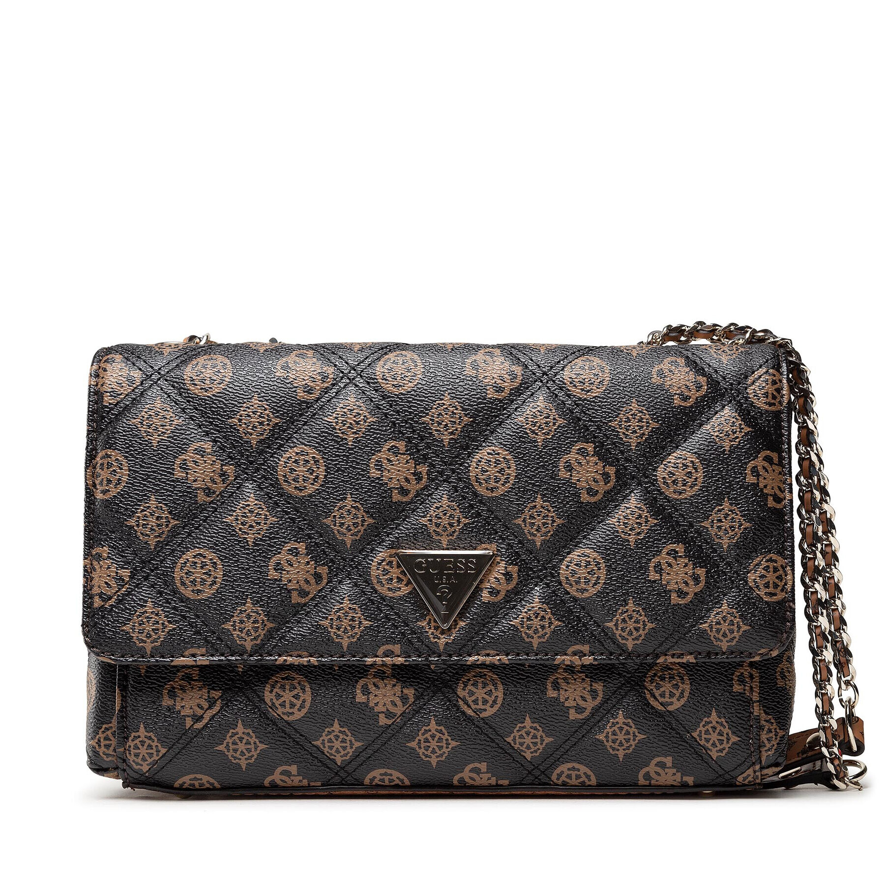 Guess Дамска чанта Cessily (PG) HWPG76 79210 Кафяв - Pepit.bg