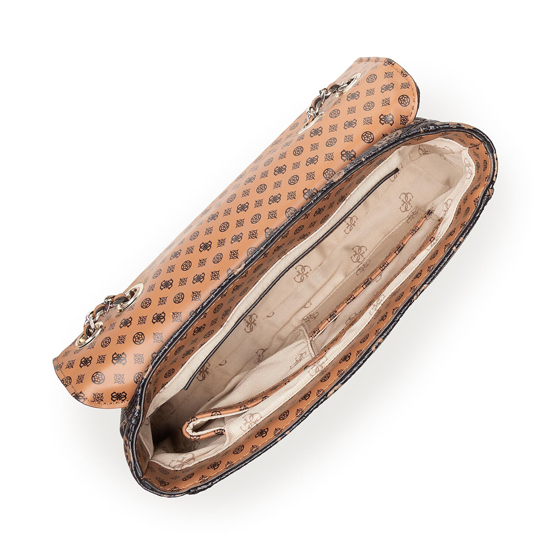 Guess Дамска чанта Cessily (PG) HWPG76 79210 Кафяв - Pepit.bg