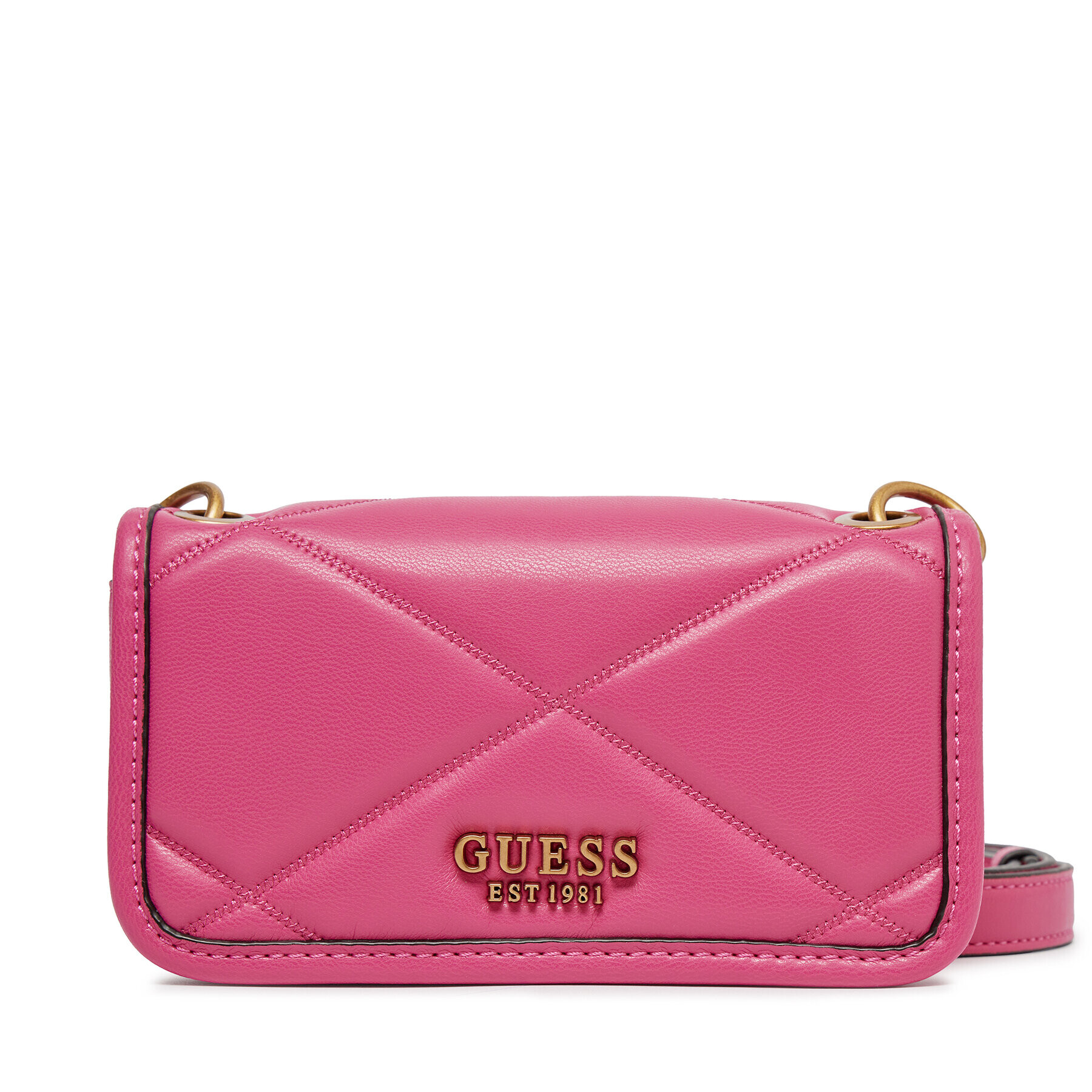 Guess Дамска чанта Cilian (QB) Mini-Bags HWQB91 91780 Розов - Pepit.bg