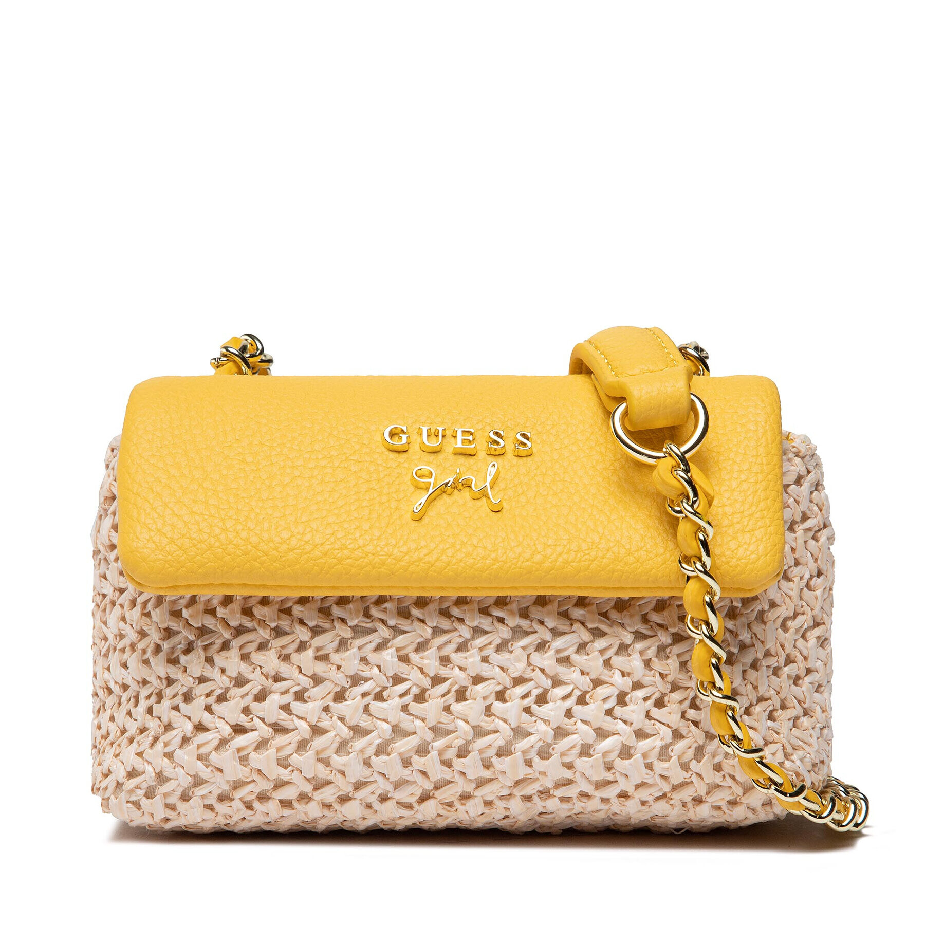 Guess Дамска чанта Claire HGCLA4 ST223 Жълт - Pepit.bg