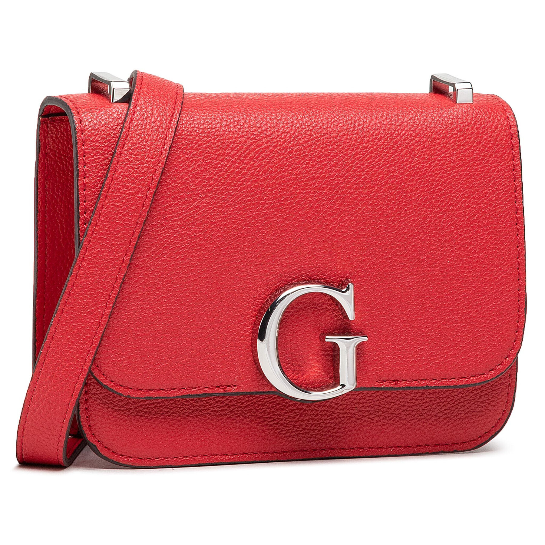 Guess Дамска чанта Corily Mini HWVY79 91780 Червен - Pepit.bg