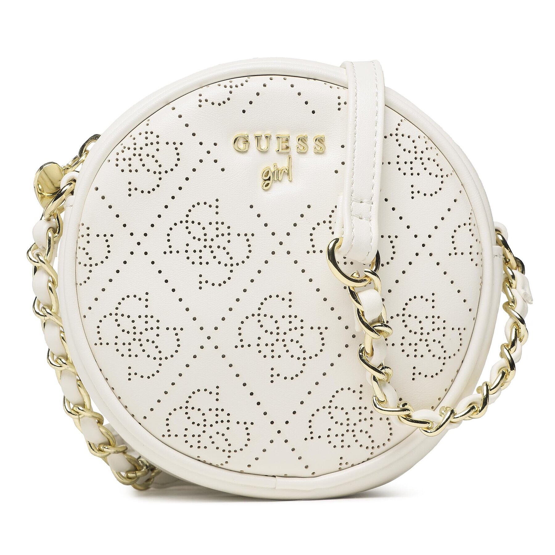 Guess Дамска чанта Crossbody Flap Bag J3GZ10 WFHF0 Бял - Pepit.bg