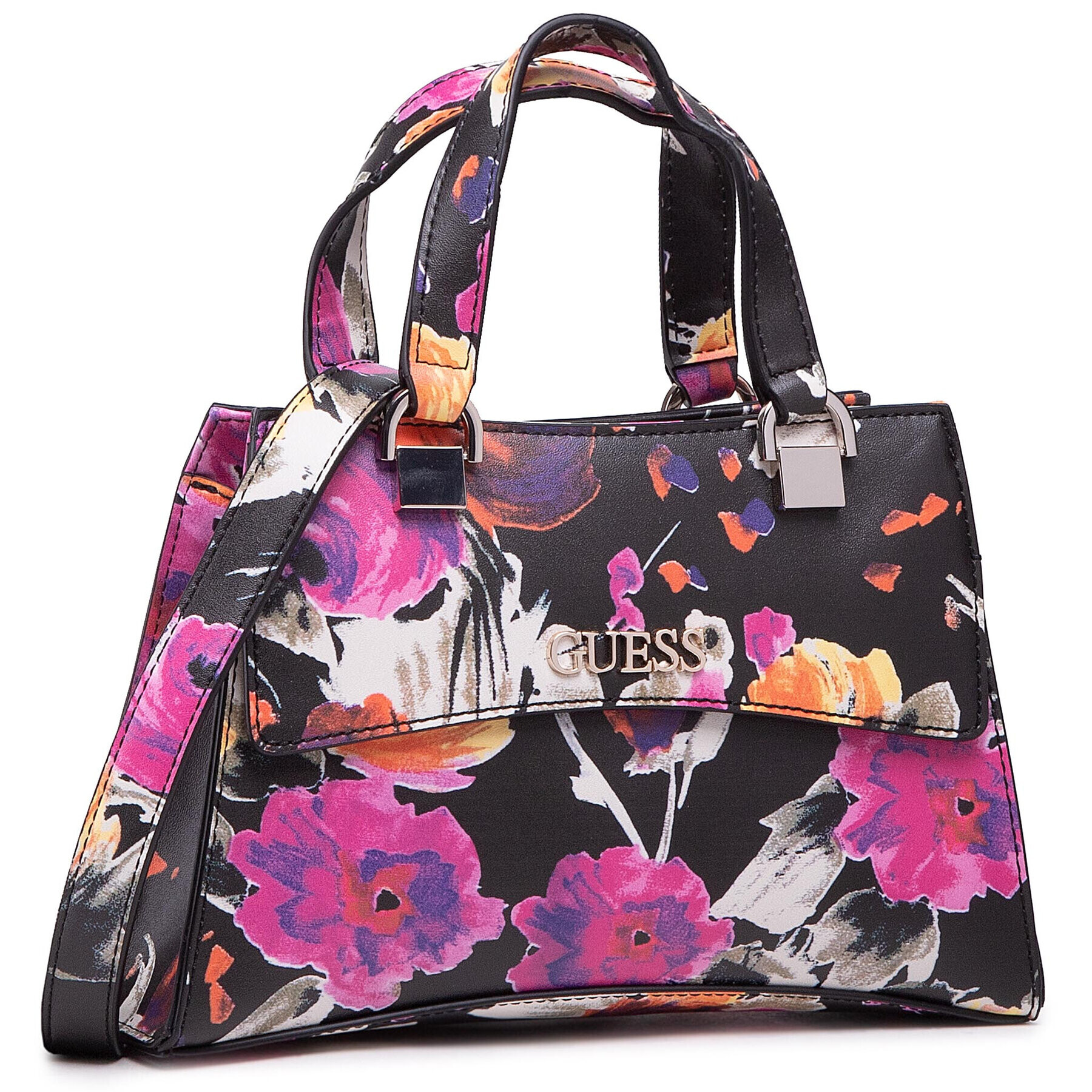 Guess Дамска чанта Dalma (FB) Mini HWFB79 73760 Черен - Pepit.bg