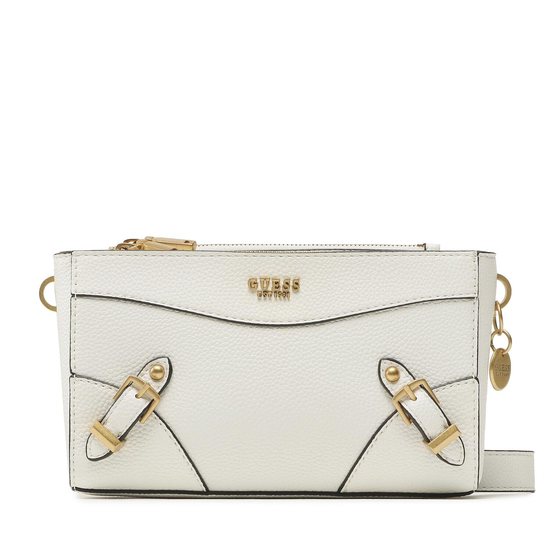 Guess Дамска чанта Didi (BA) Mini Bags HWBA87 44720 Бял - Pepit.bg