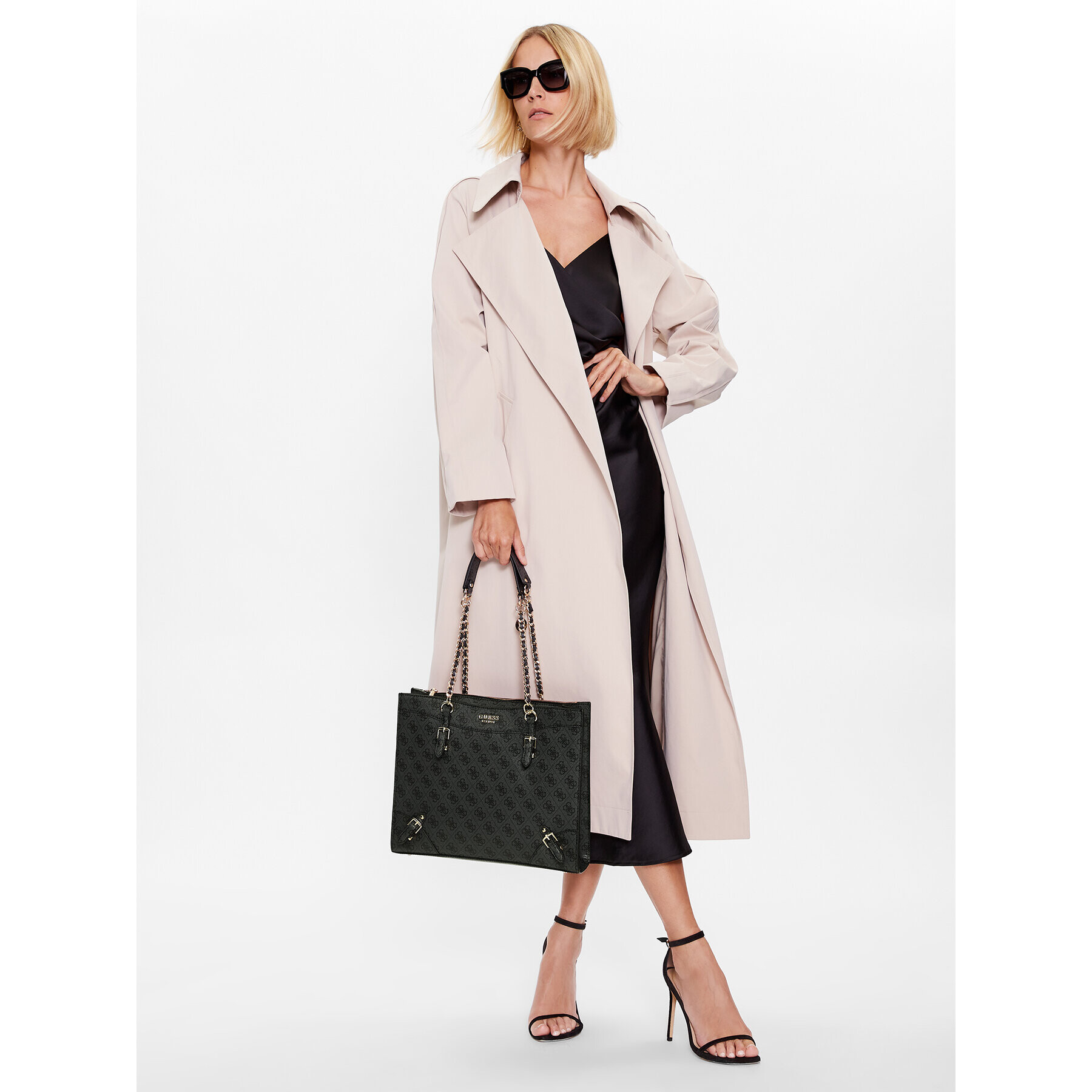 Guess Дамска чанта Didi (SG) HWSG87 44230 Черен - Pepit.bg