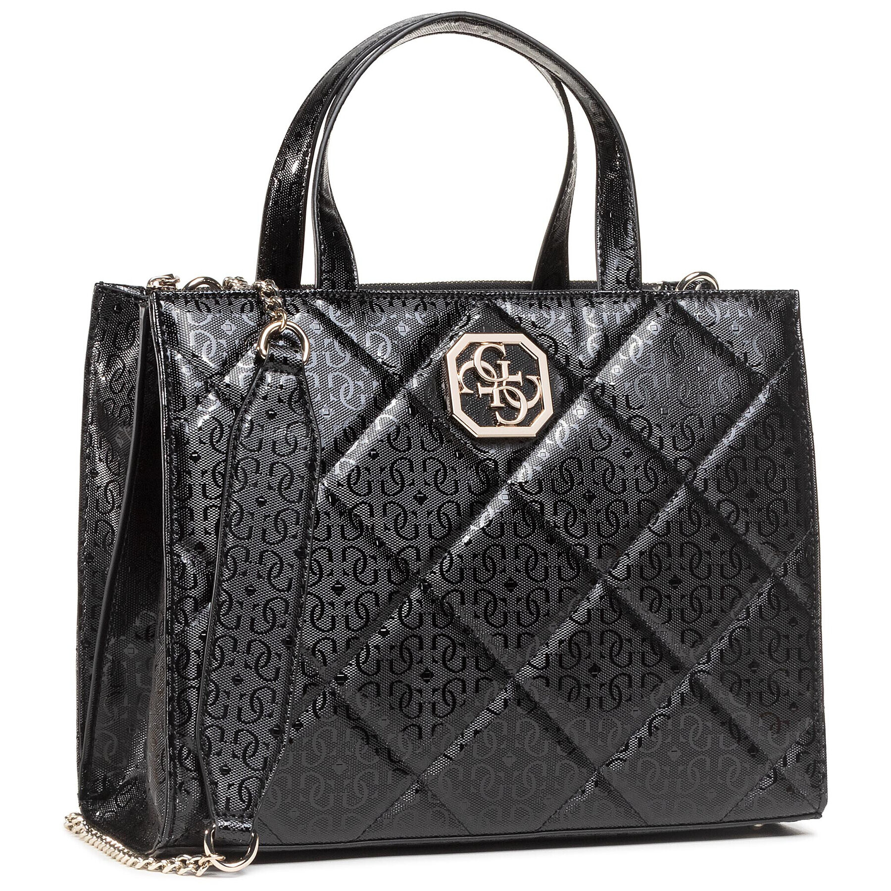 Guess Дамска чанта Dilla (SG) HWSG79 71070 Черен - Pepit.bg