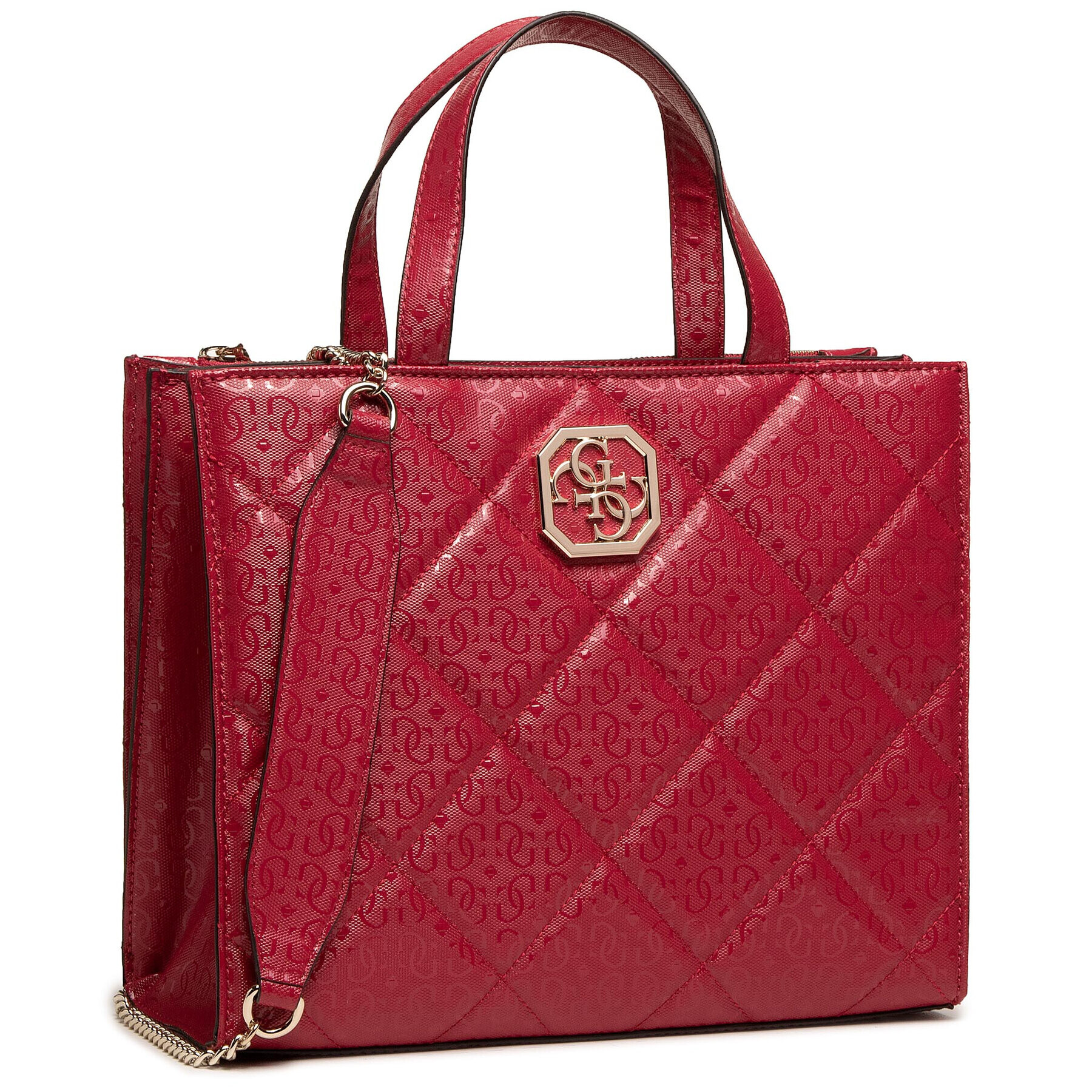 Guess Дамска чанта Dilla (SG) HWSG79 71070 Червен - Pepit.bg