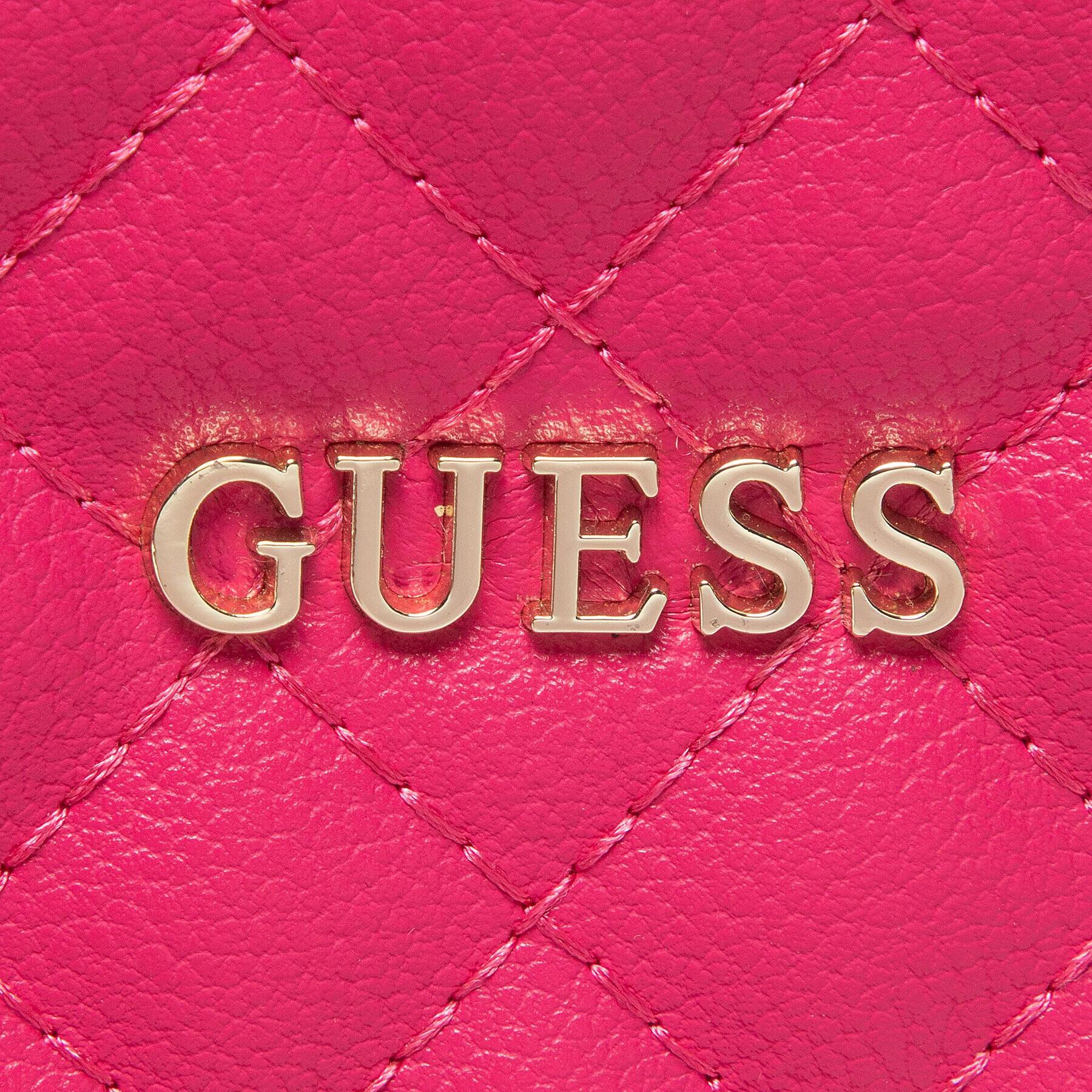 Guess Дамска чанта Earlene Flat Top Zip PWEARL P2202 Розов - Pepit.bg