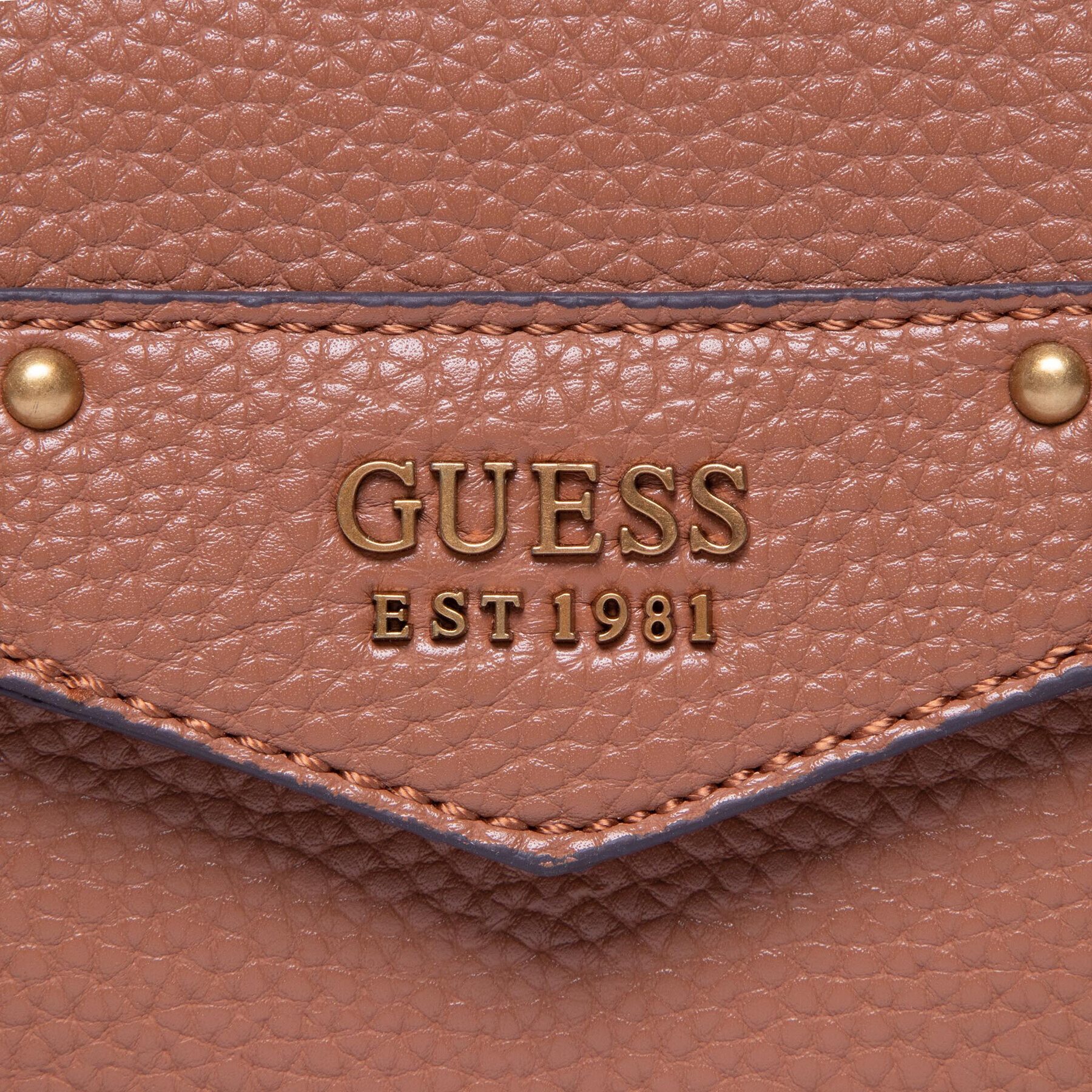 Guess Дамска чанта Eco Brenton (EVB) HWEVB8 39019 Кафяв - Pepit.bg