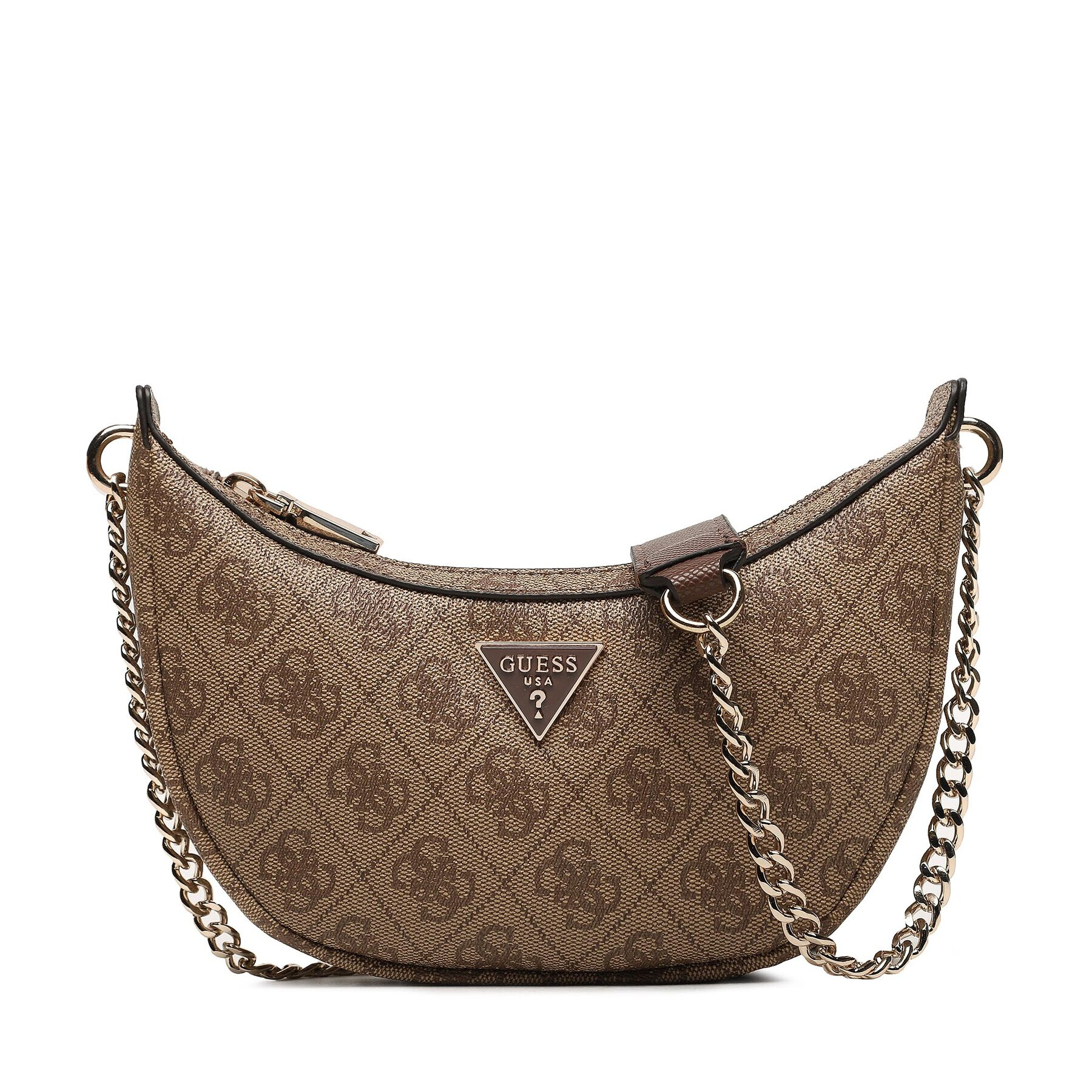 Guess Дамска чанта Eco Craig (ESG) Mini Bags HWESG8 96872 Кафяв - Pepit.bg