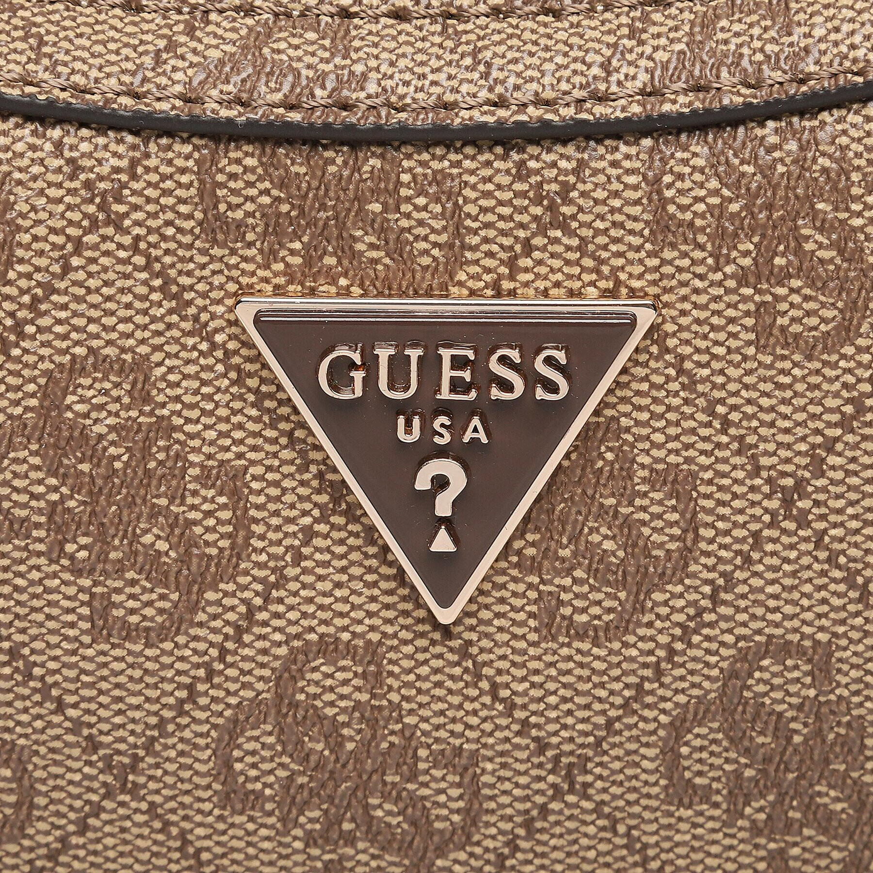 Guess Дамска чанта Eco Craig (ESG) Mini Bags HWESG8 96872 Кафяв - Pepit.bg