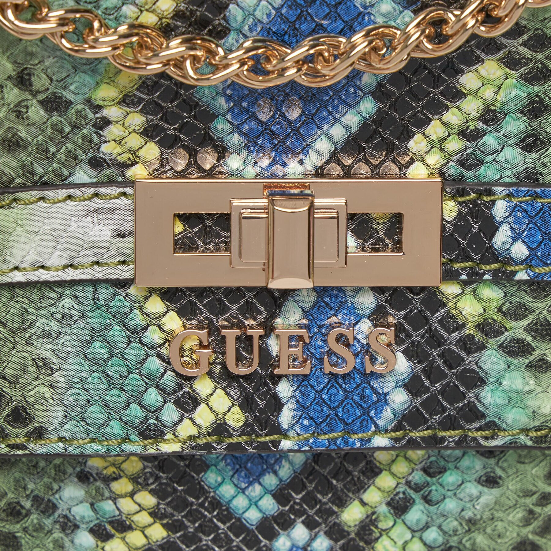 Guess Дамска чанта Emilee (KX) HWKX88 62210 Електриков - Pepit.bg