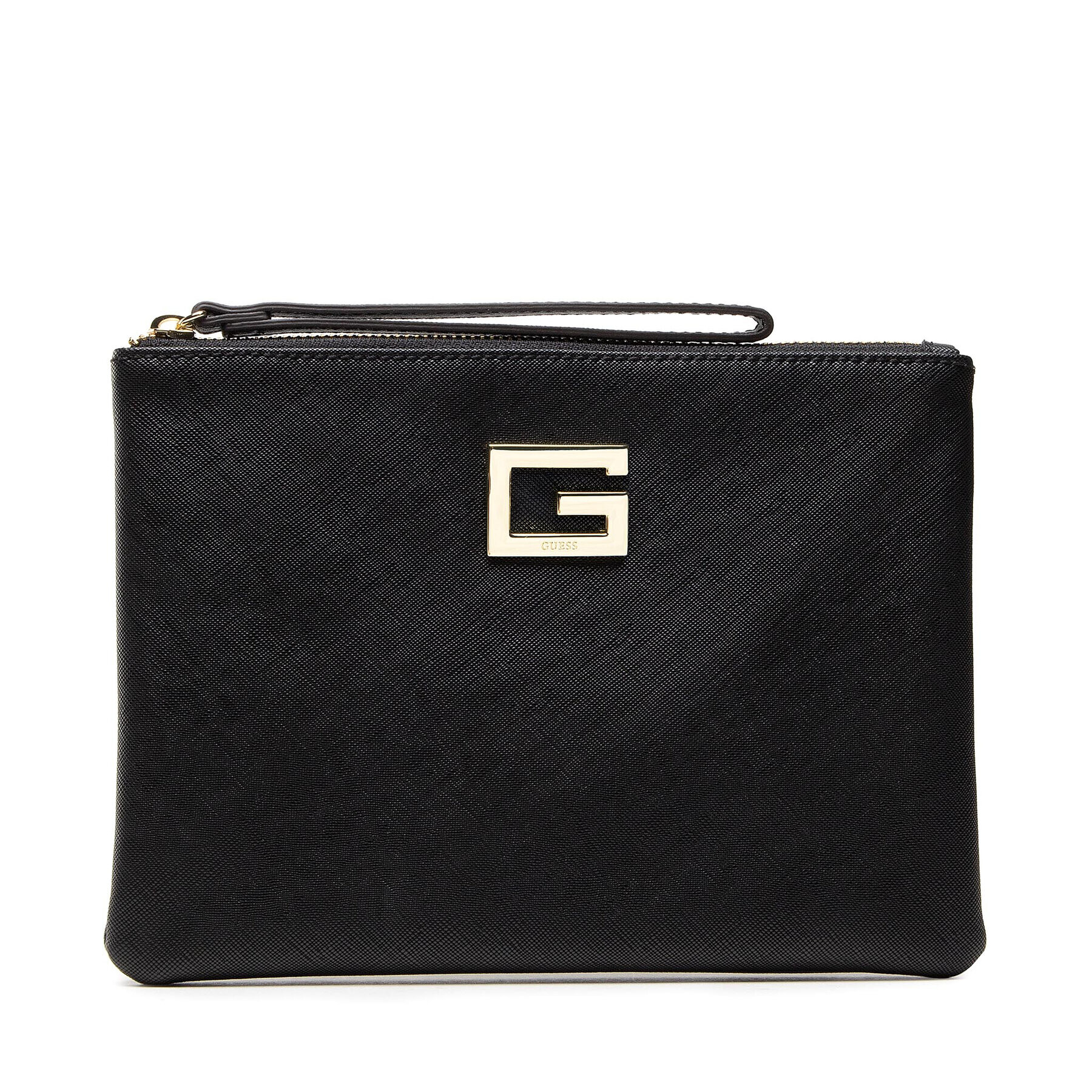 Guess Дамска чанта Flat Pouch PW7417 P2133 Черен - Pepit.bg