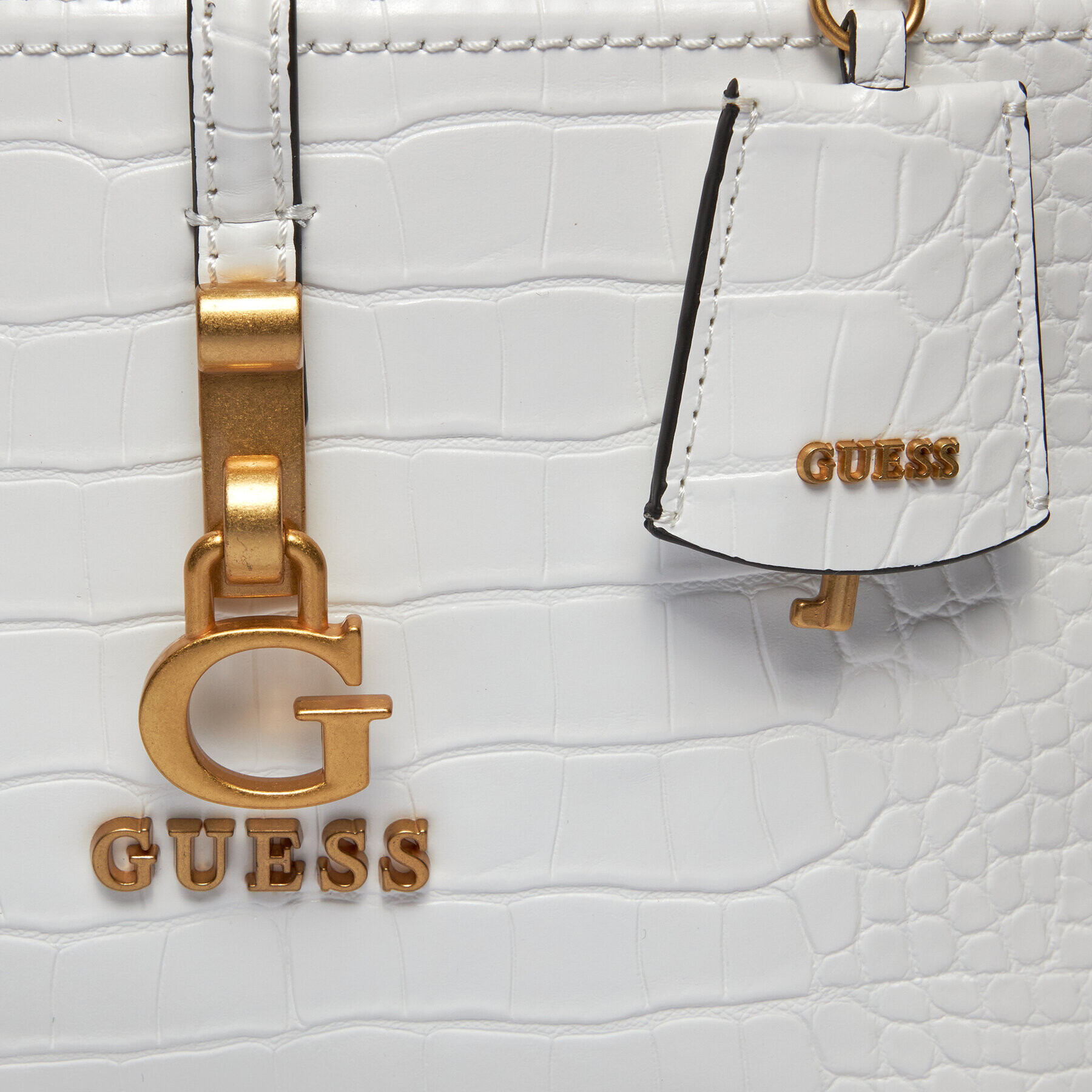 Guess Дамска чанта G James (CA) HWCA92 12060 Бял - Pepit.bg