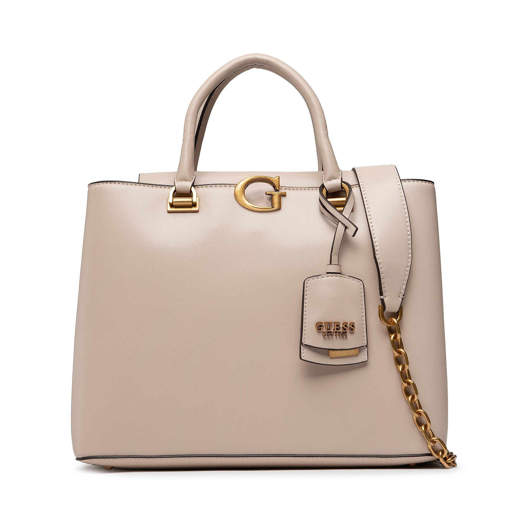 Guess Дамска чанта G Vibe (VB) HWVB86 58230 Бежов - Pepit.bg