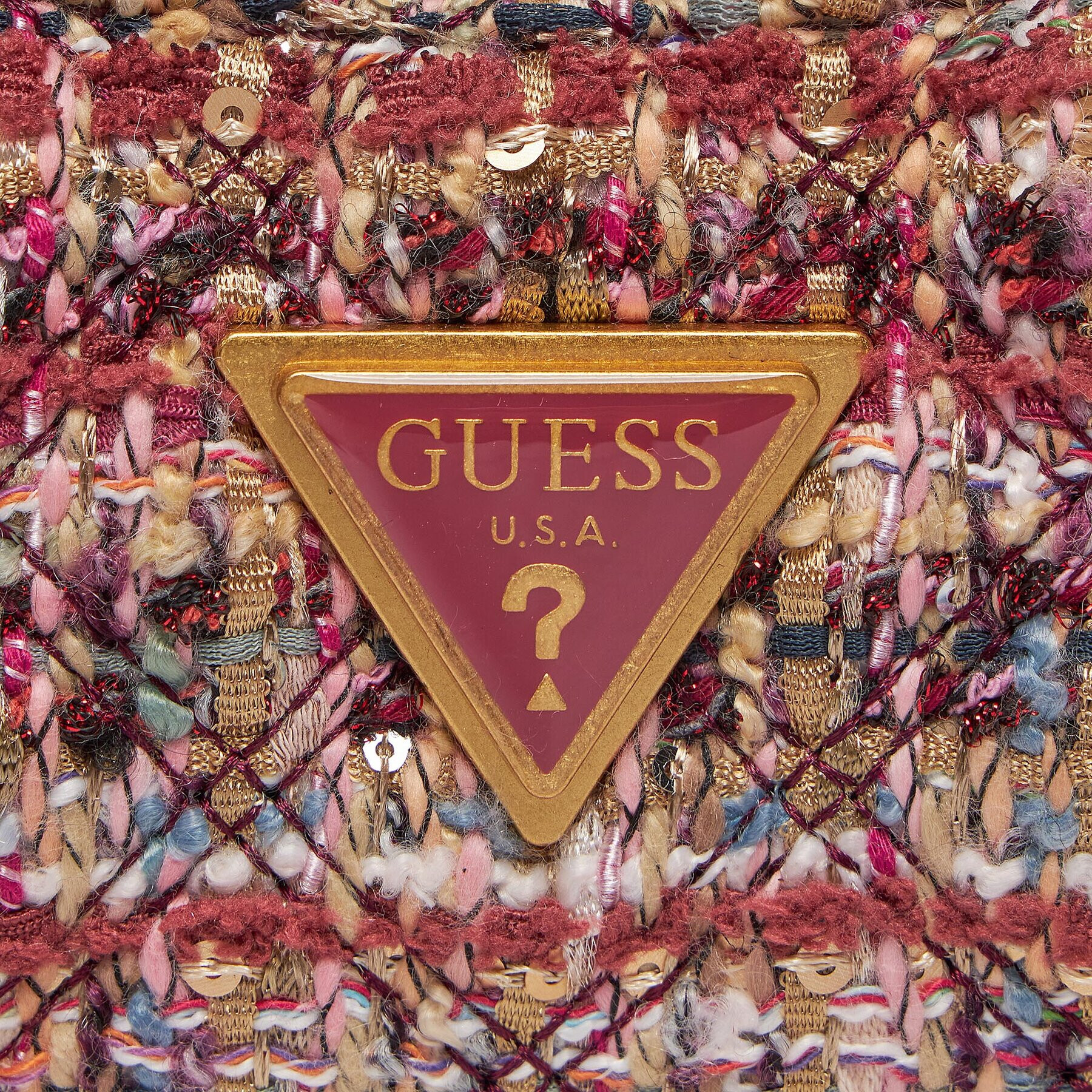 Guess Дамска чанта Giully HWTE87 48180 Цветен - Pepit.bg